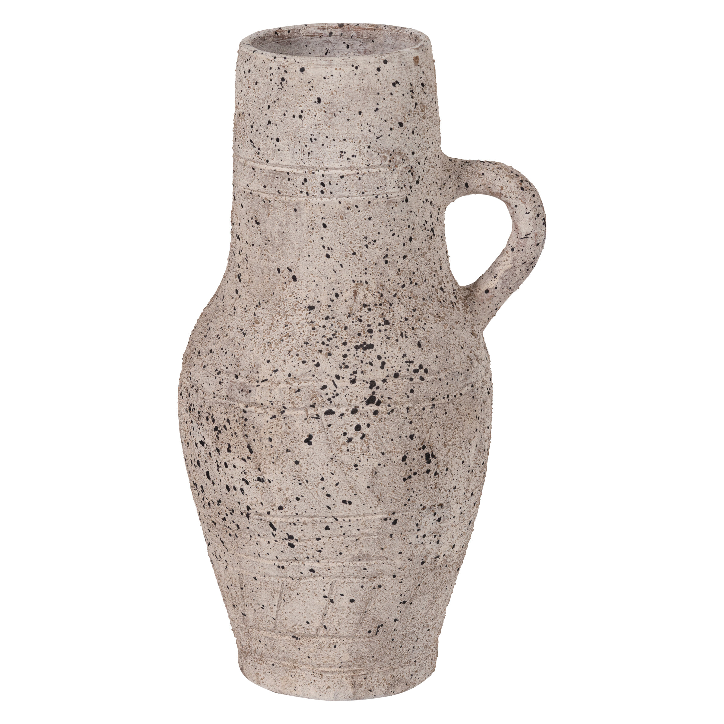 WOOOD Vaas Sive, 42cm - Zand