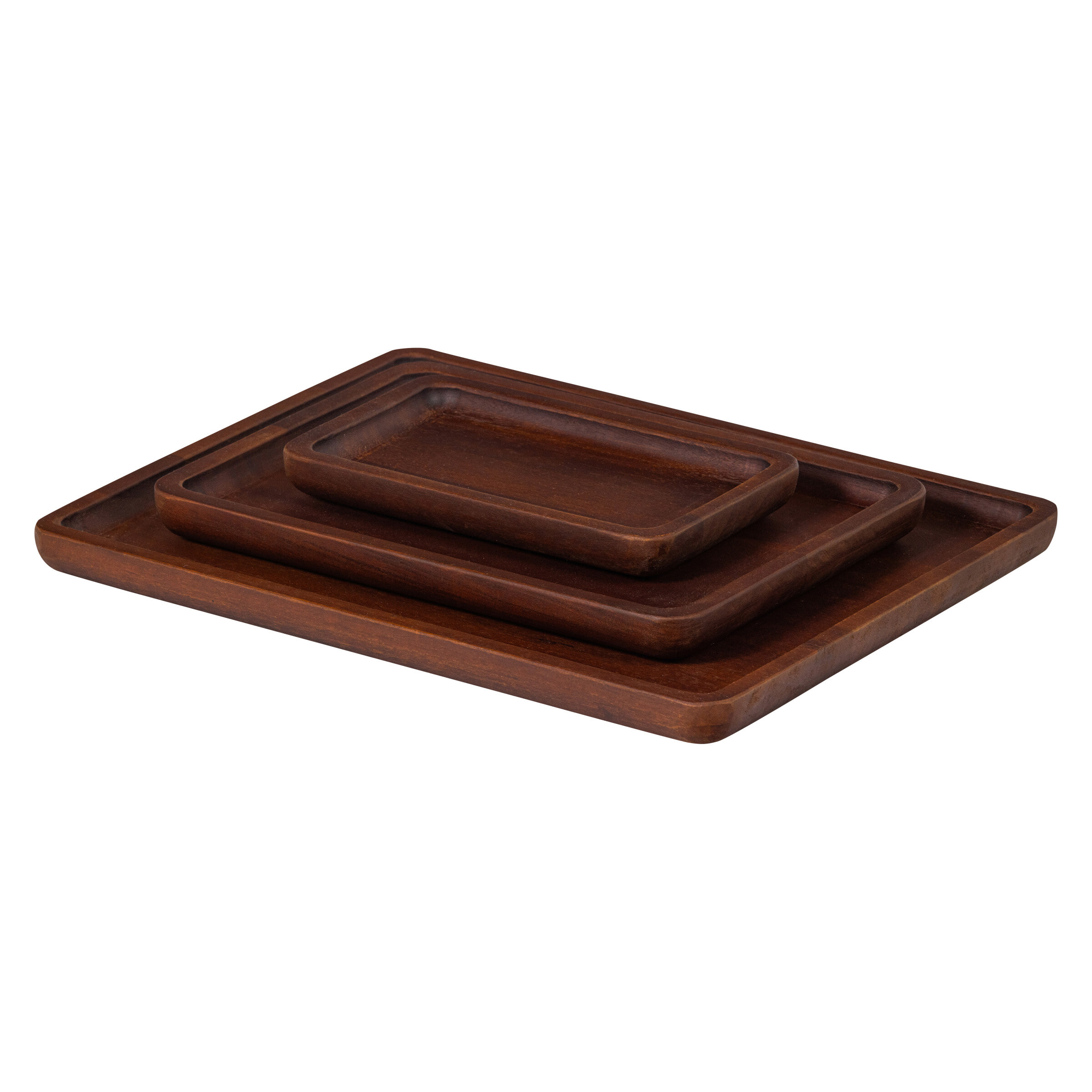 WOOOD Dienblad Trayla, 45cm - Bruin