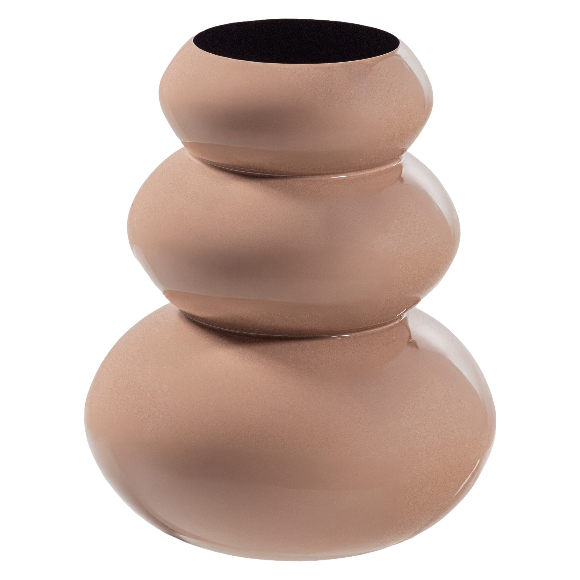 WOOOD Vaas Tera, 35cm - Lichtroze