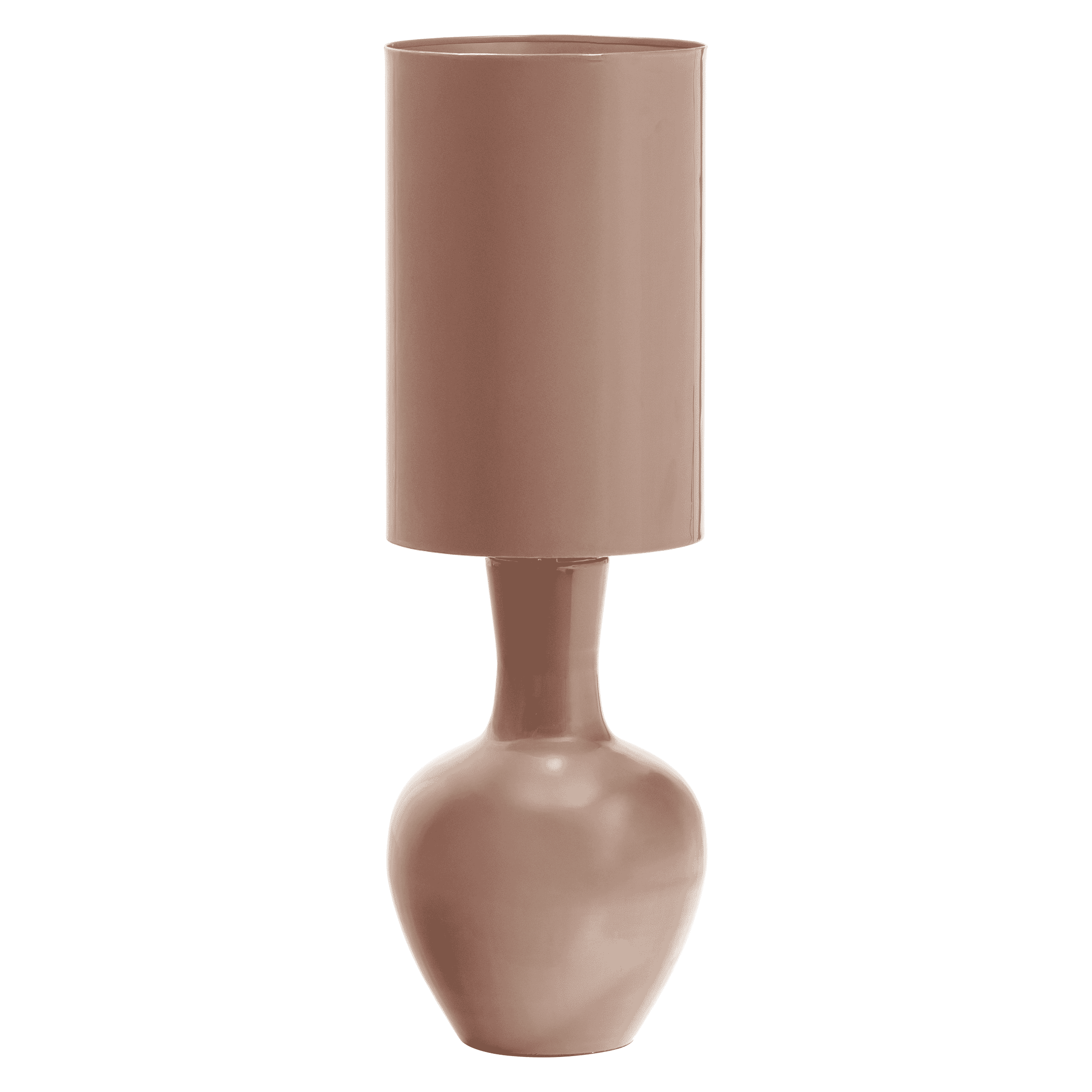 WOOOD Tafellamp 'Loa' 100cm, kleur Linchtroze