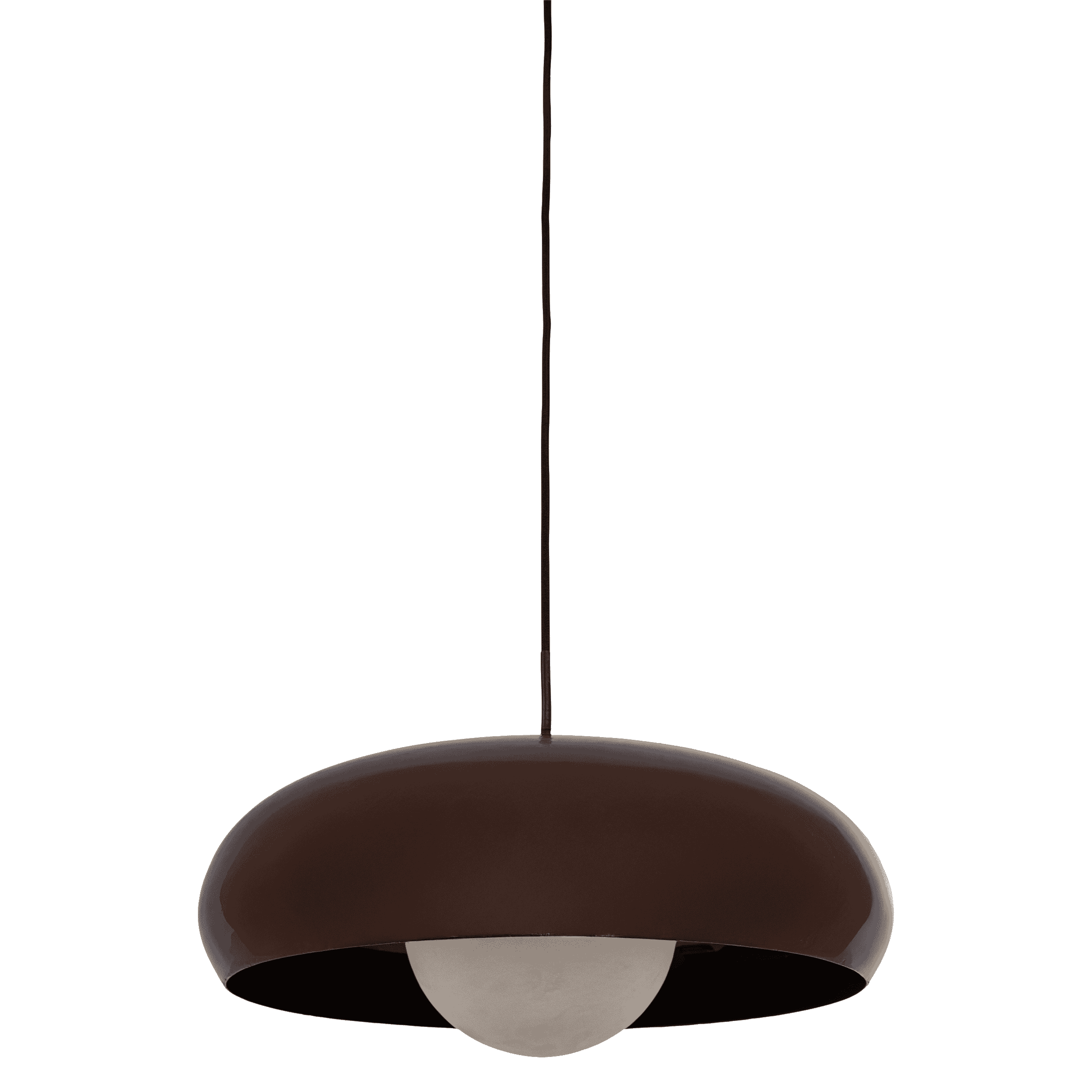 WOOOD Hanglamp 'Tivo' 40cm, kleur Bruin