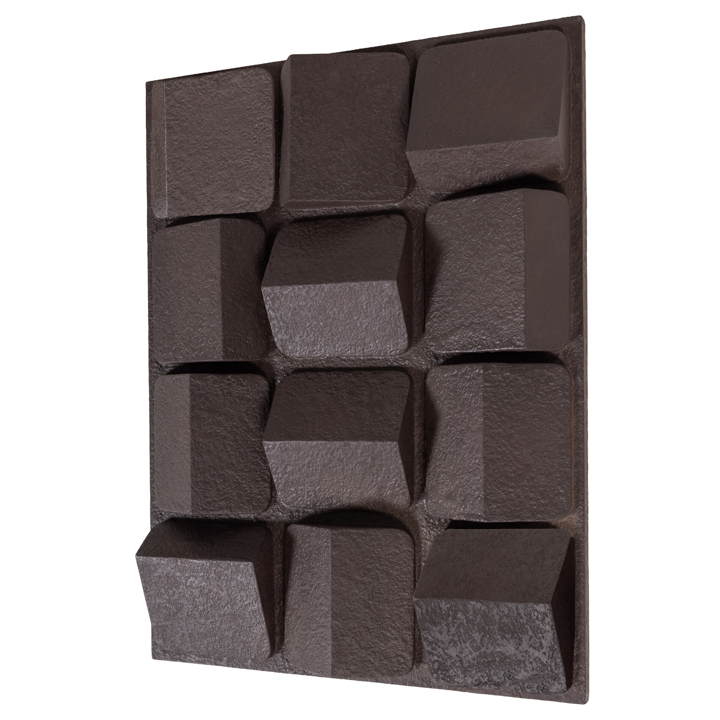 WOOOD Wandpaneel Axis 81x61cm - Bruin
