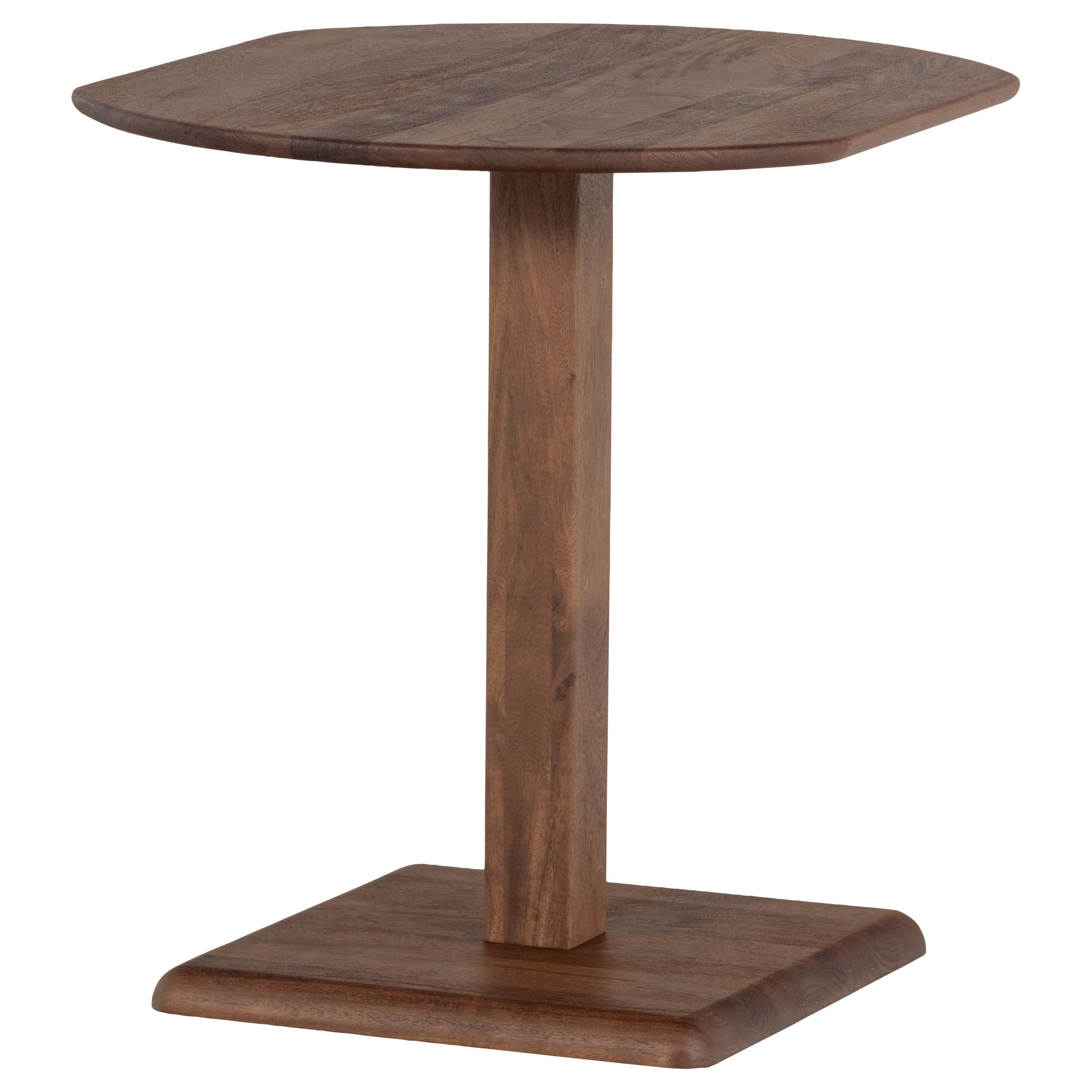WOOOD Eettafel Feno Mangohout, 67 x 79cm - Bruin