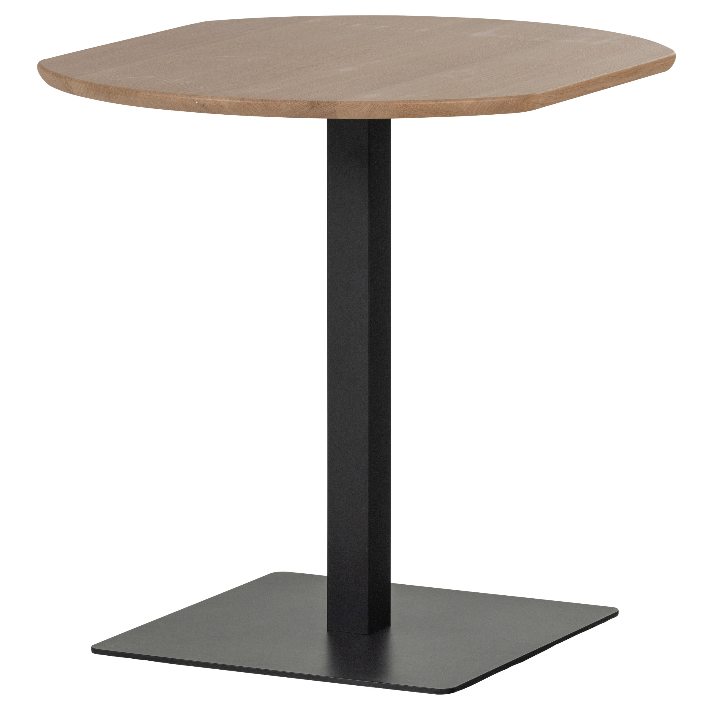 WOOOD Eettafel Tablo Eikenhout, Tussenstuk, 79 x 67cm - Transparant