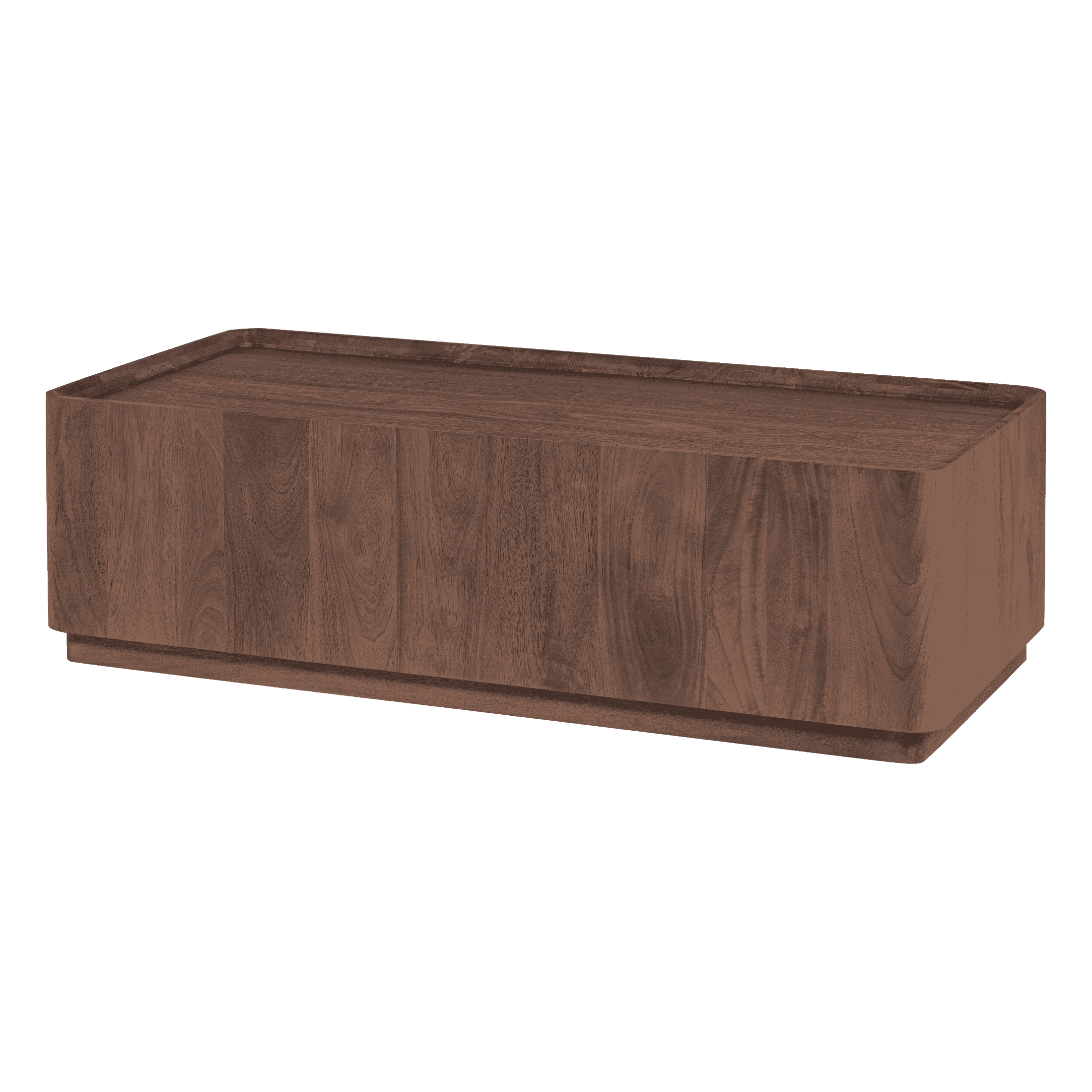 WOOOD Salontafel Volu Mangohout, 130 x 60cm - Bruin