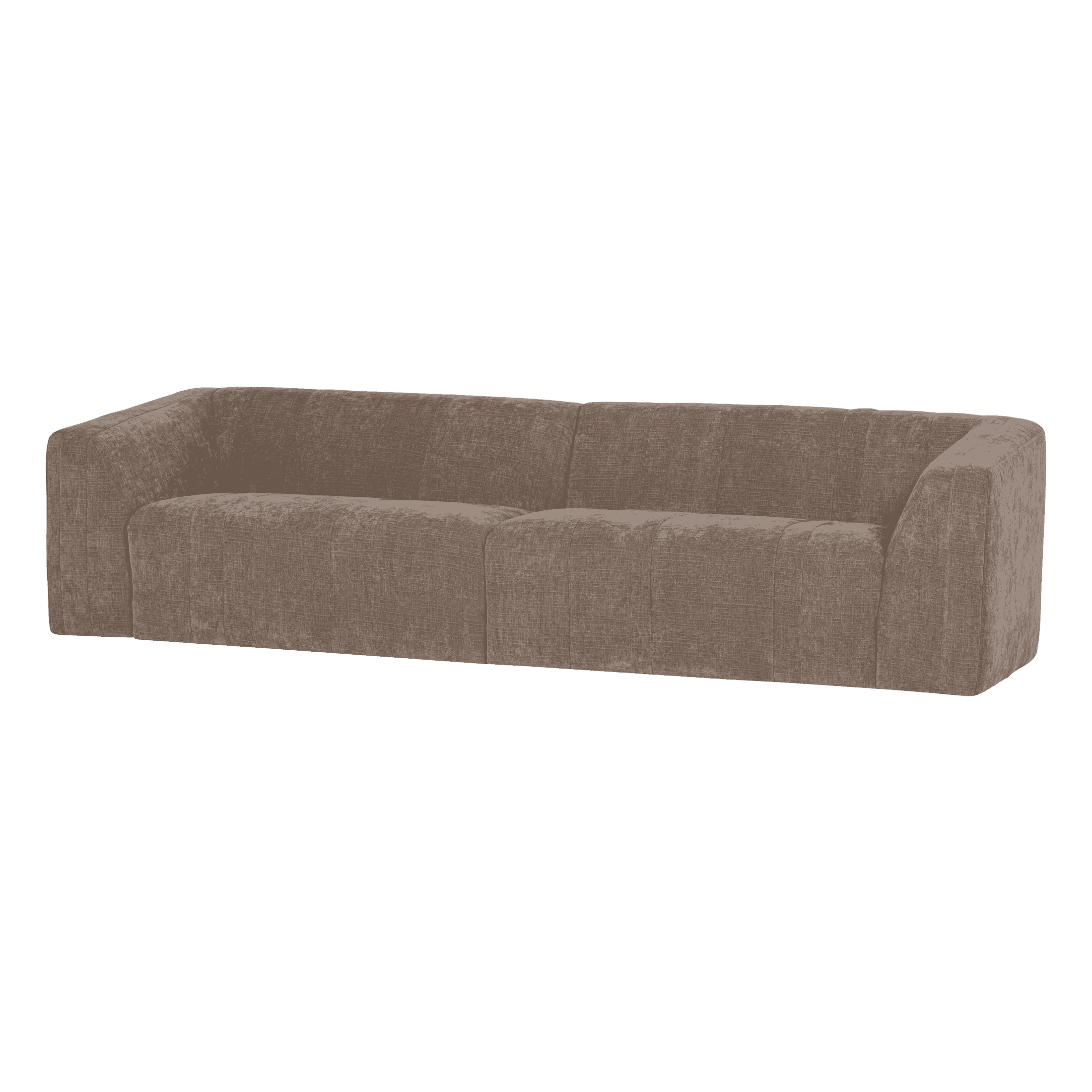 WOOOD 4-zits Bank Omaire Chenille, 280cm - Taupe