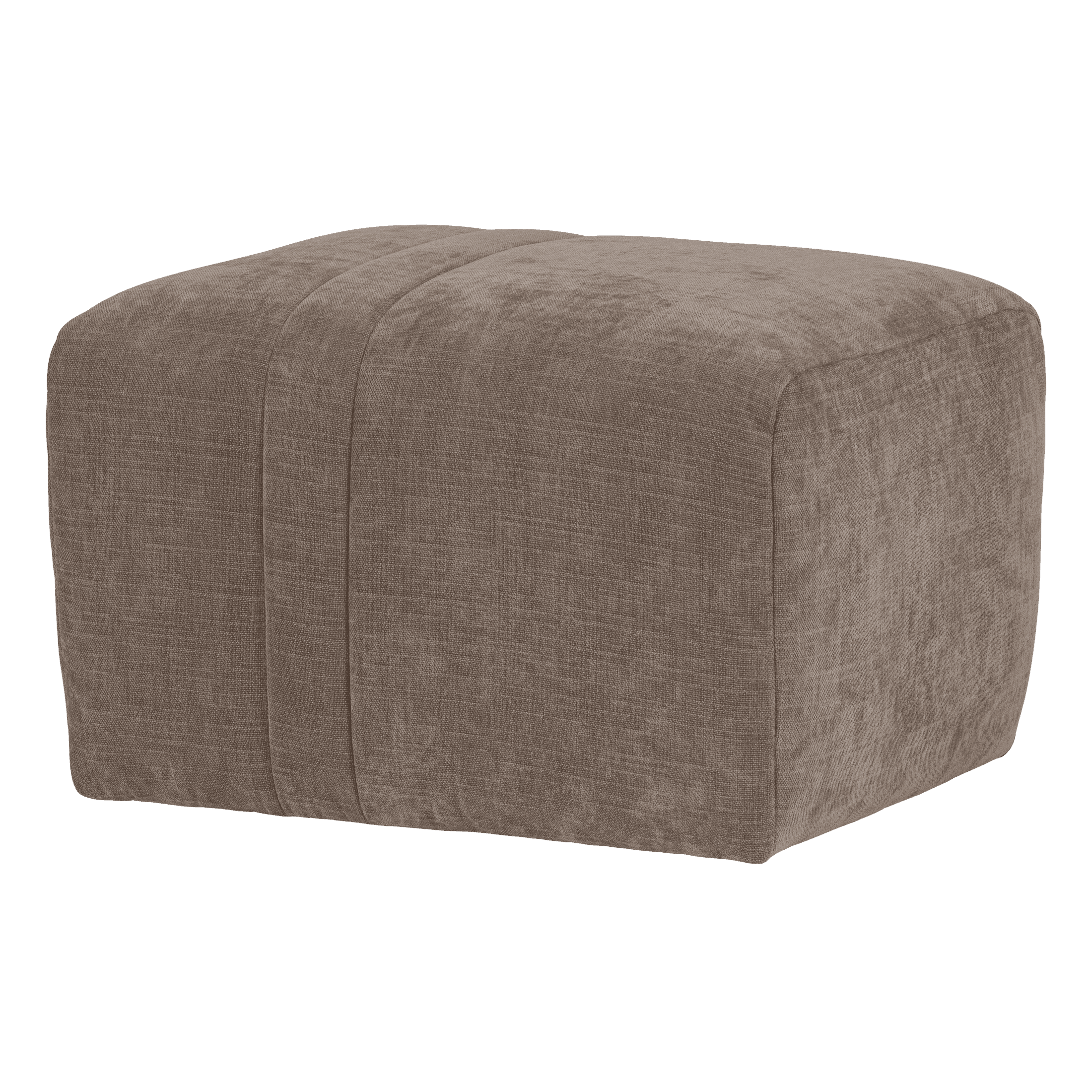 WOOOD Hocker Omaire Chenille - Taupe