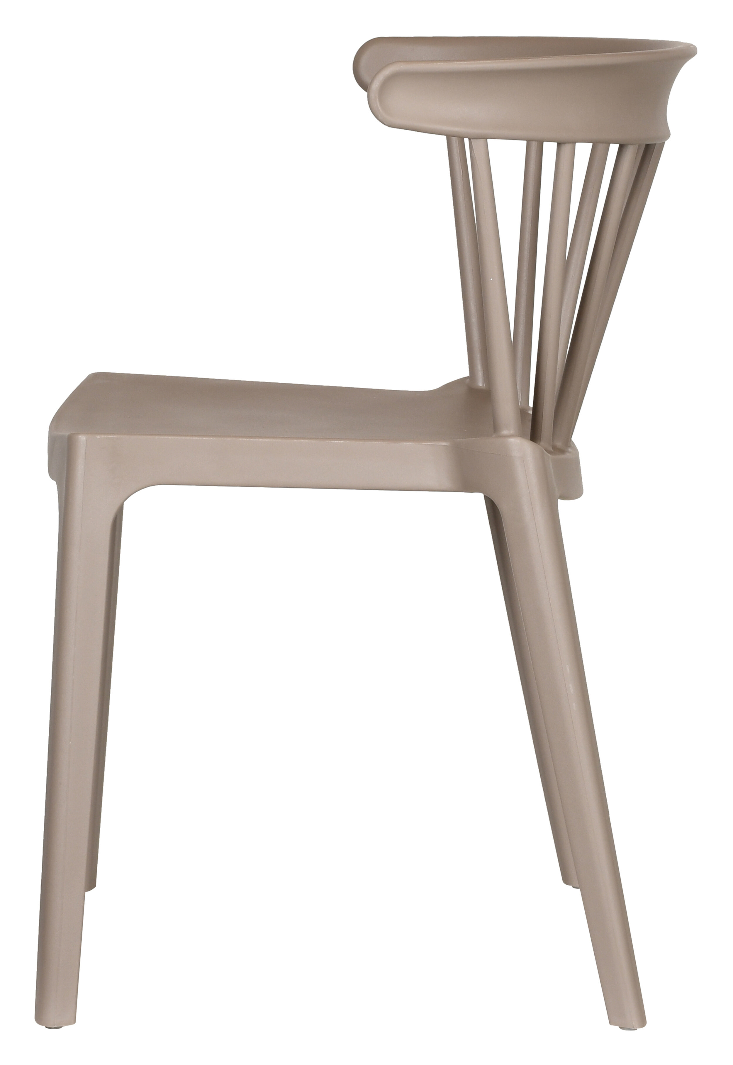 WOOOD Tuin / Eetkamerstoel 'Bliss' kleur Taupe