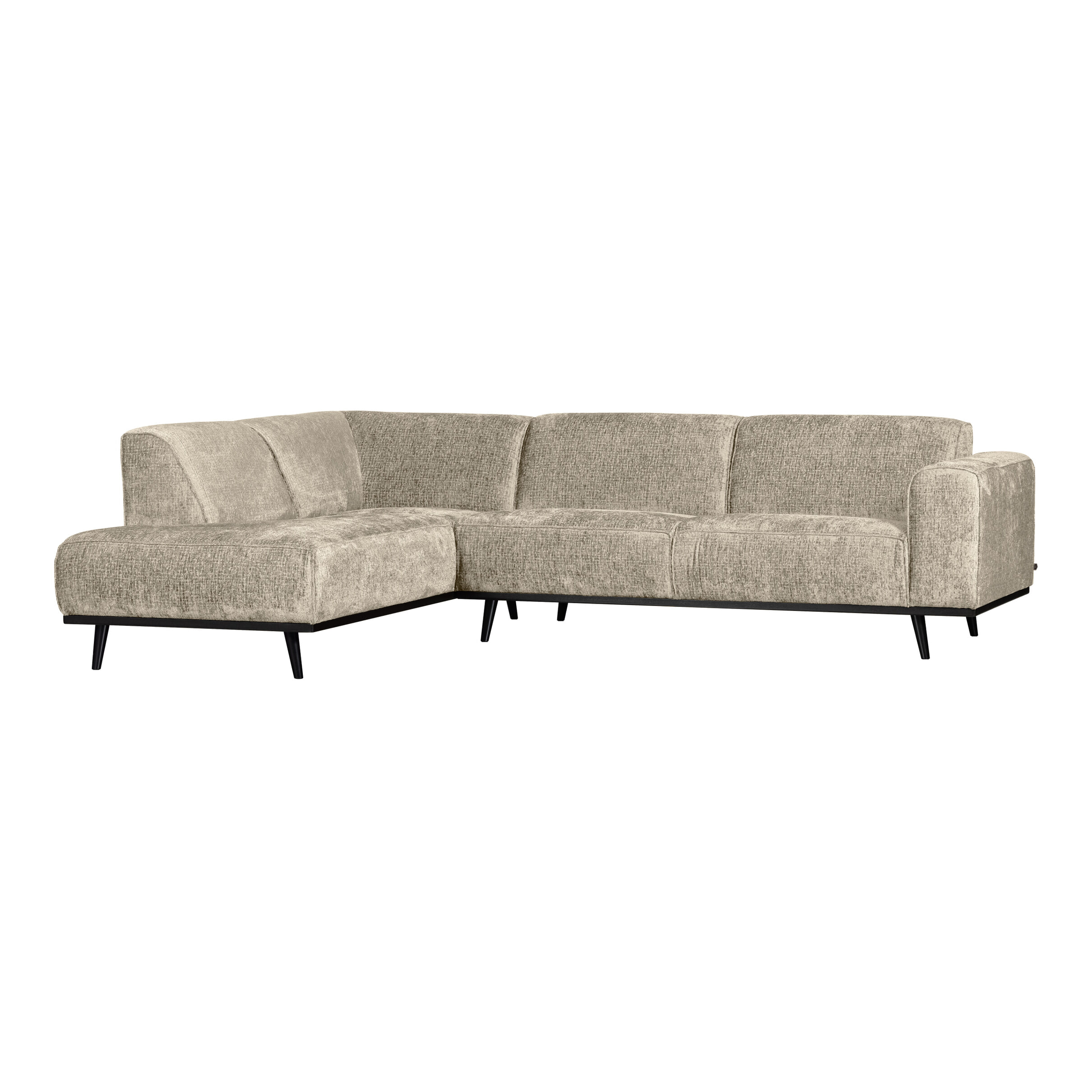 WOOOD Hoekbank 'Statement' Structure Velvet