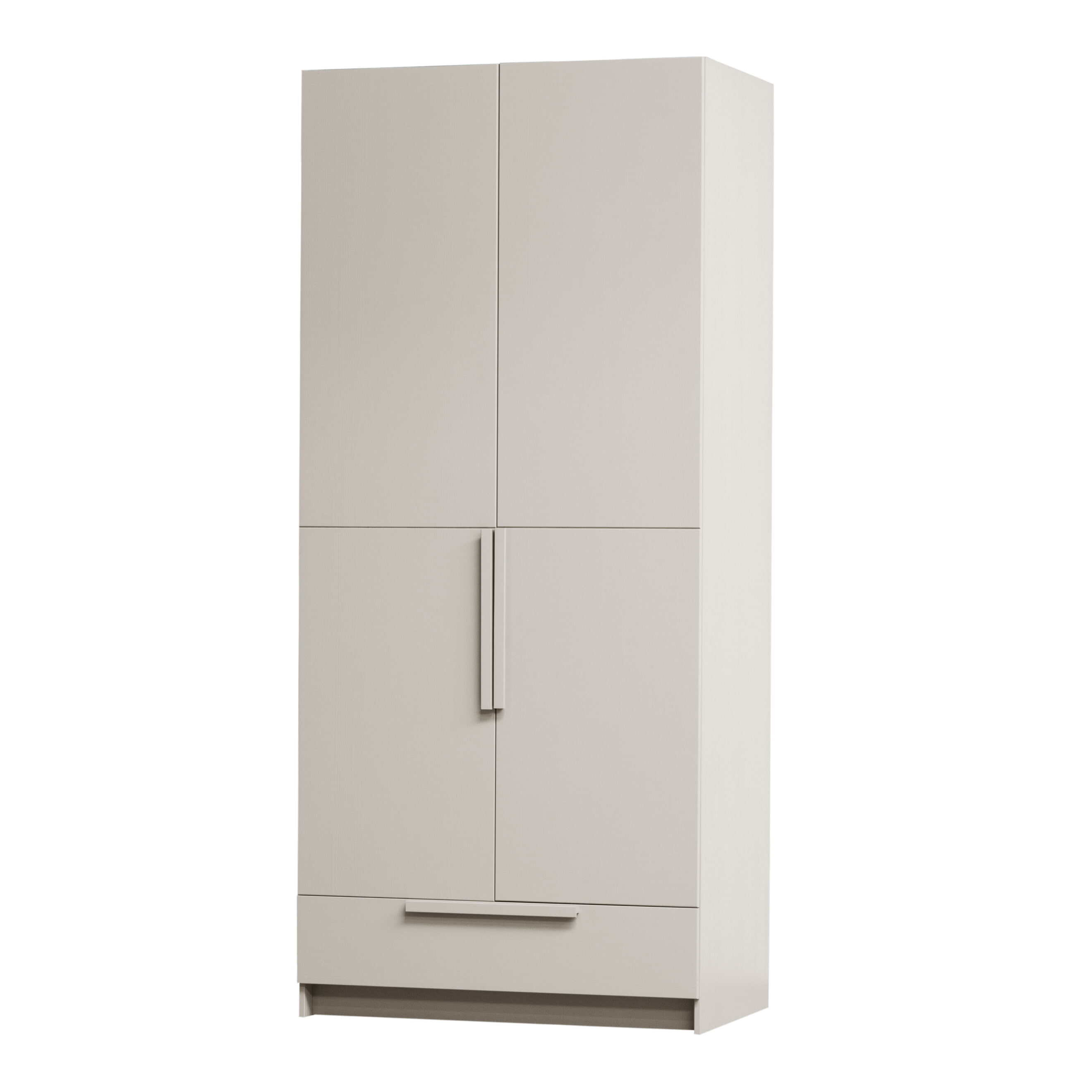 WOOOD Kledingkast Pure Grenenhout, 2-deurs - Dust