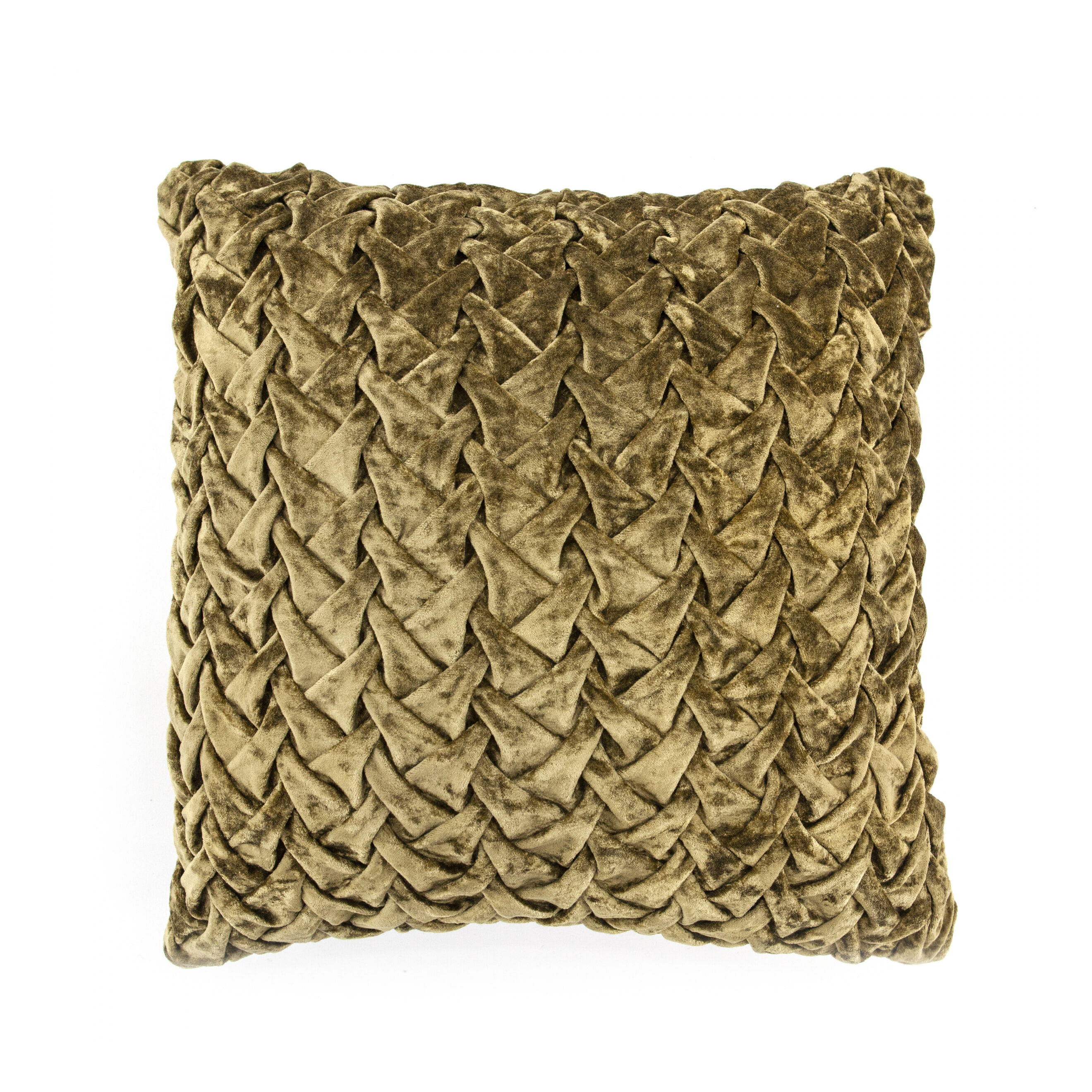 By-Boo Kussen 'Allen' 45 x 45cm, kleur Groen By-Boo Kussen 'Allen' 45 x 45cm, kleur Groen
