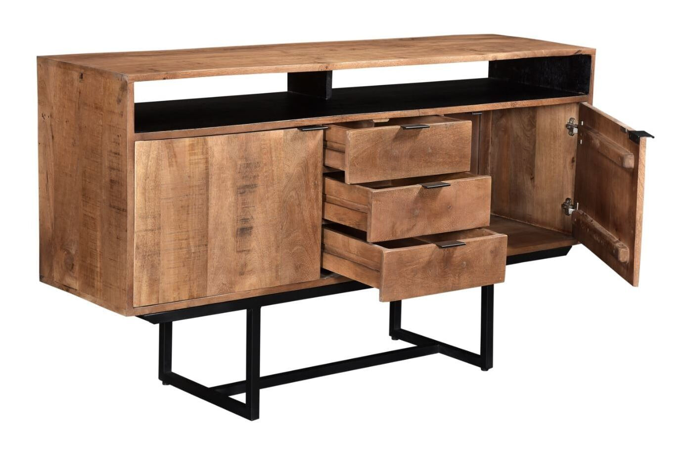 Livingfurn Dressoir 'Valdez' kleur Naturel, 150 cm