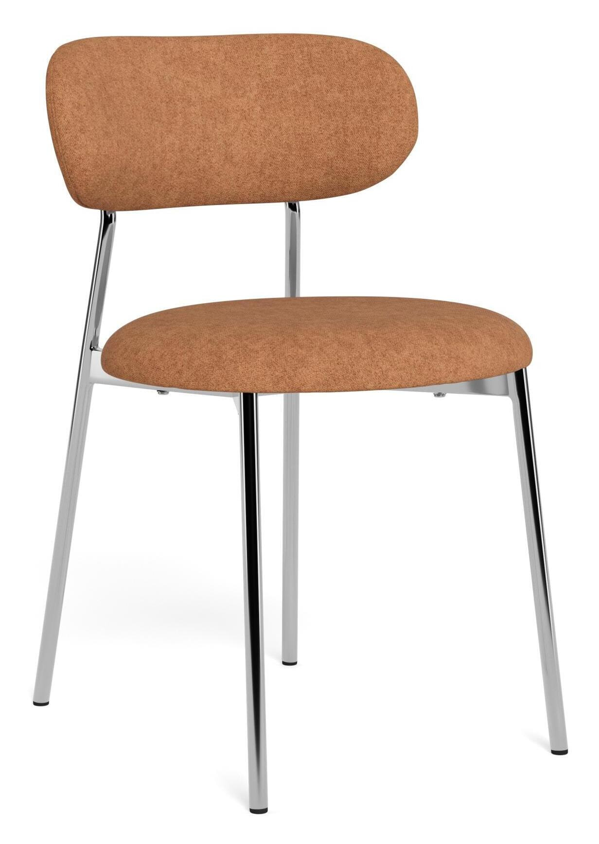 Bendt Eetkamerstoel Antroine Chenille - Terra / Chroom