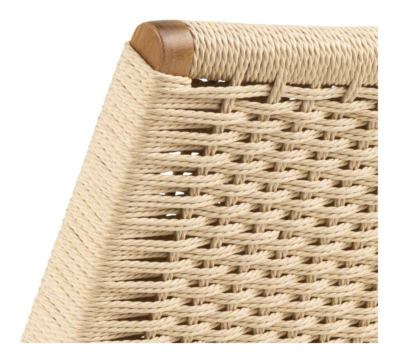 Bendt Fauteuil 'Rodrigues' Eiken / Gevlochten touw