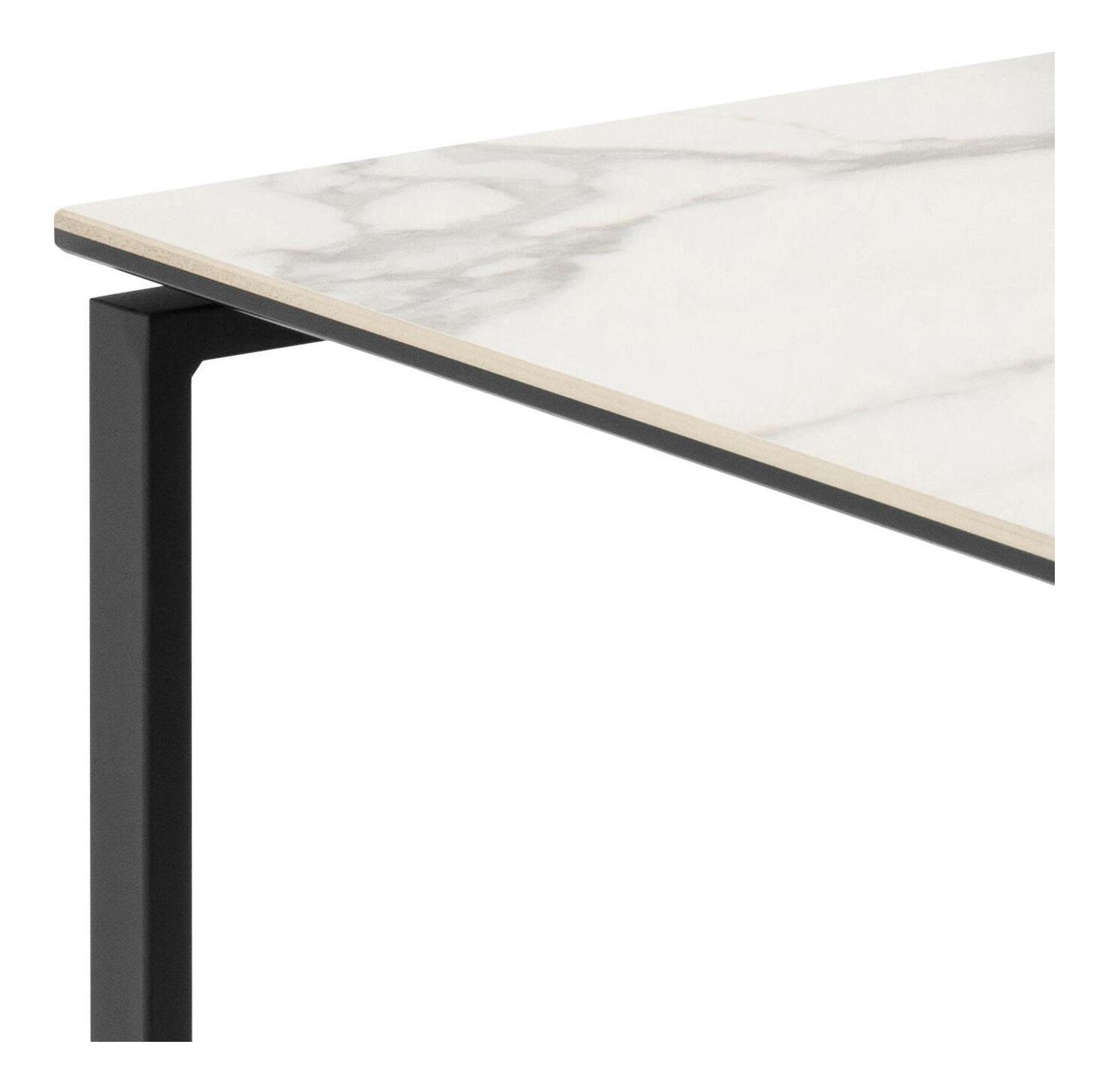Bendt Salontafel 'Lone' Keramiek, Set van 2 stuks, kleur Wit