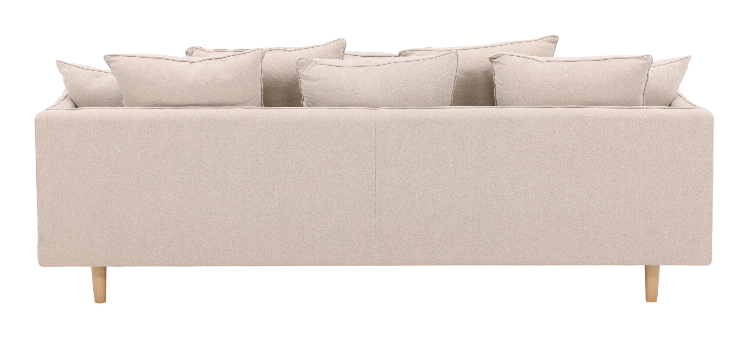 Nohr 3-zits Bank 'Nghia' 240cm Linnen, kleur Beige