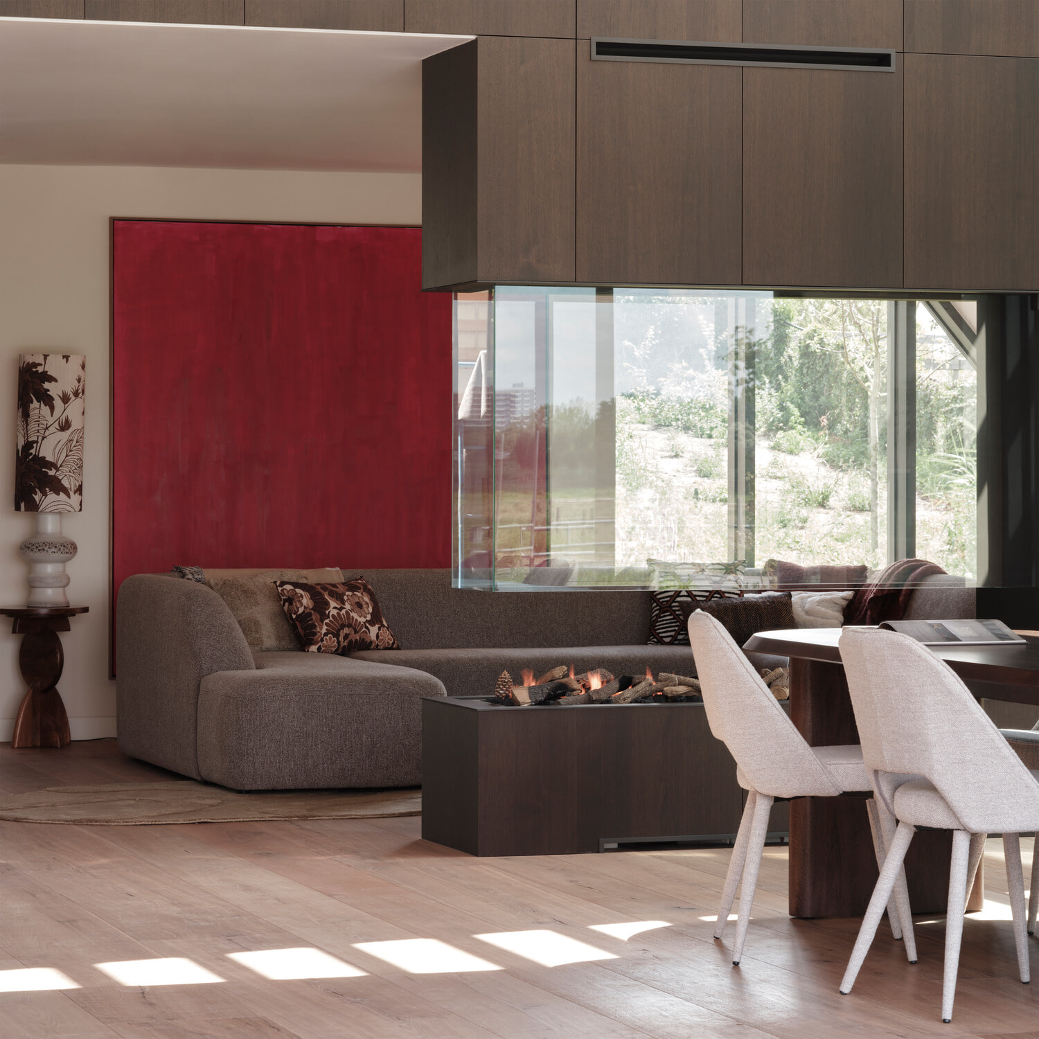 vtwonen Ovale Eettafel 'Ellips' Mangohout, 240 x 90cm, kleur walnoot