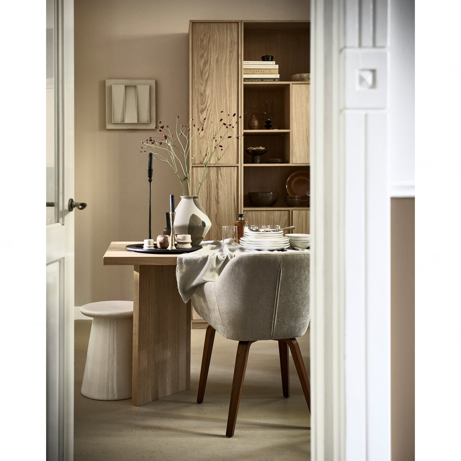 vtwonen Opbergkast 'Modulair' Eikenhout, 200 x 40cm