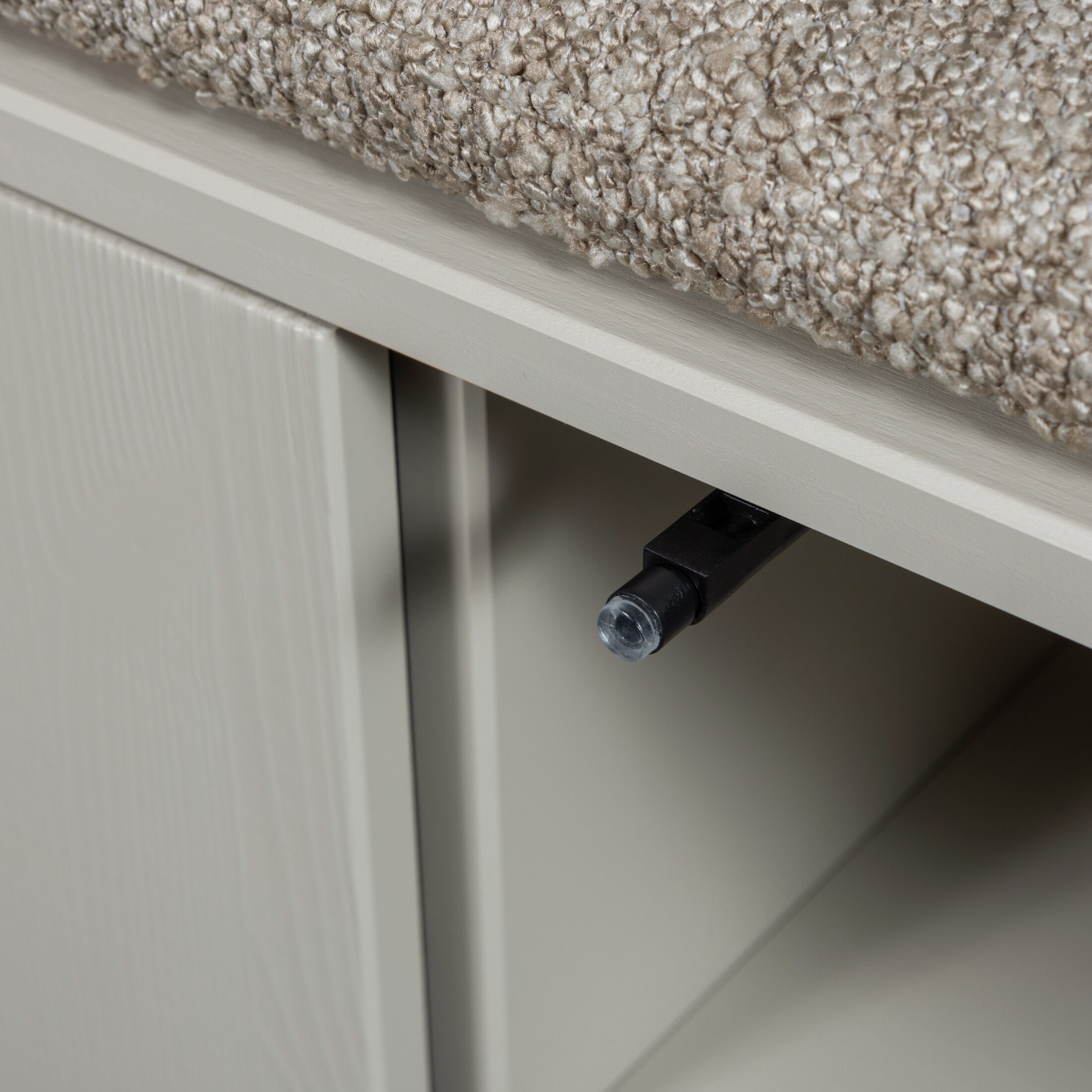 vtwonen TV-meubel/Bankje 'Settle Down' Met zitkussen, Grenenhout, 108cm, kleur Dust