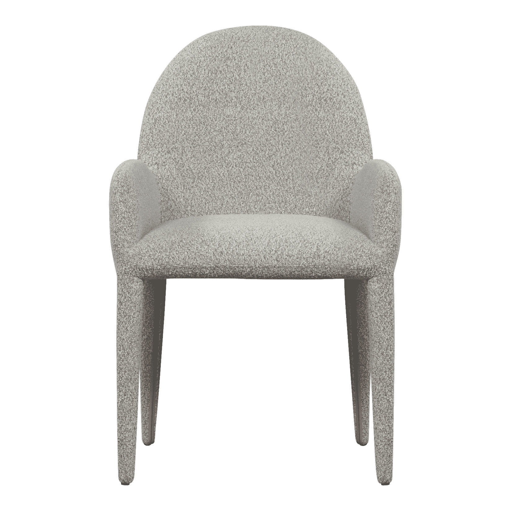 vtwonen Eetkamerstoel 'Elegance' Bouclé, kleur Greige