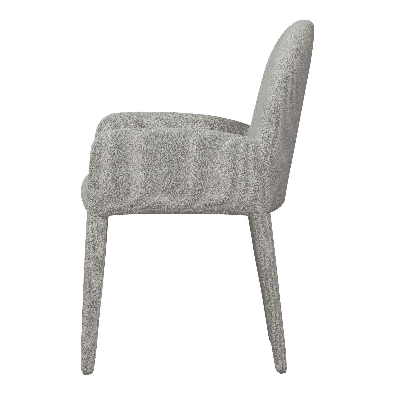vtwonen Eetkamerstoel 'Elegance' Bouclé, kleur Greige