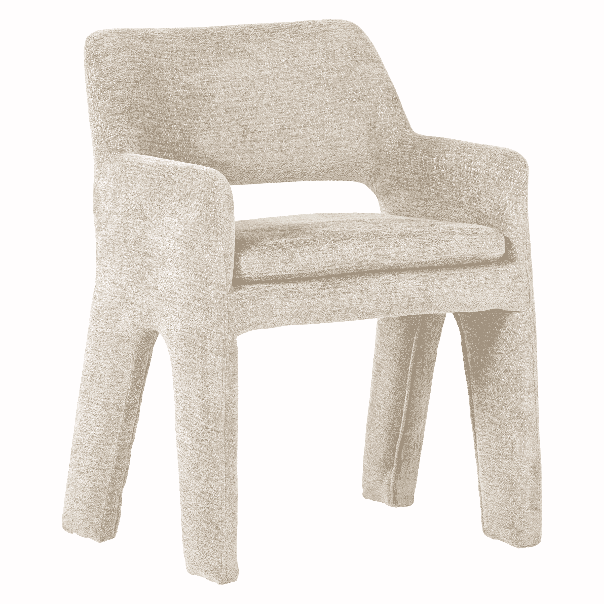 vtwonen Eetkamerstoel 'Bigfoot' Chenille