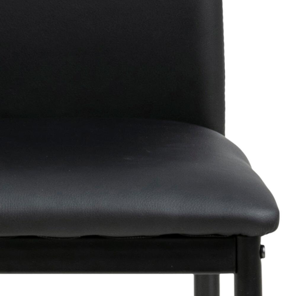 Bendt Eetkamerstoel 'Nuna' PU, kleur Zwart