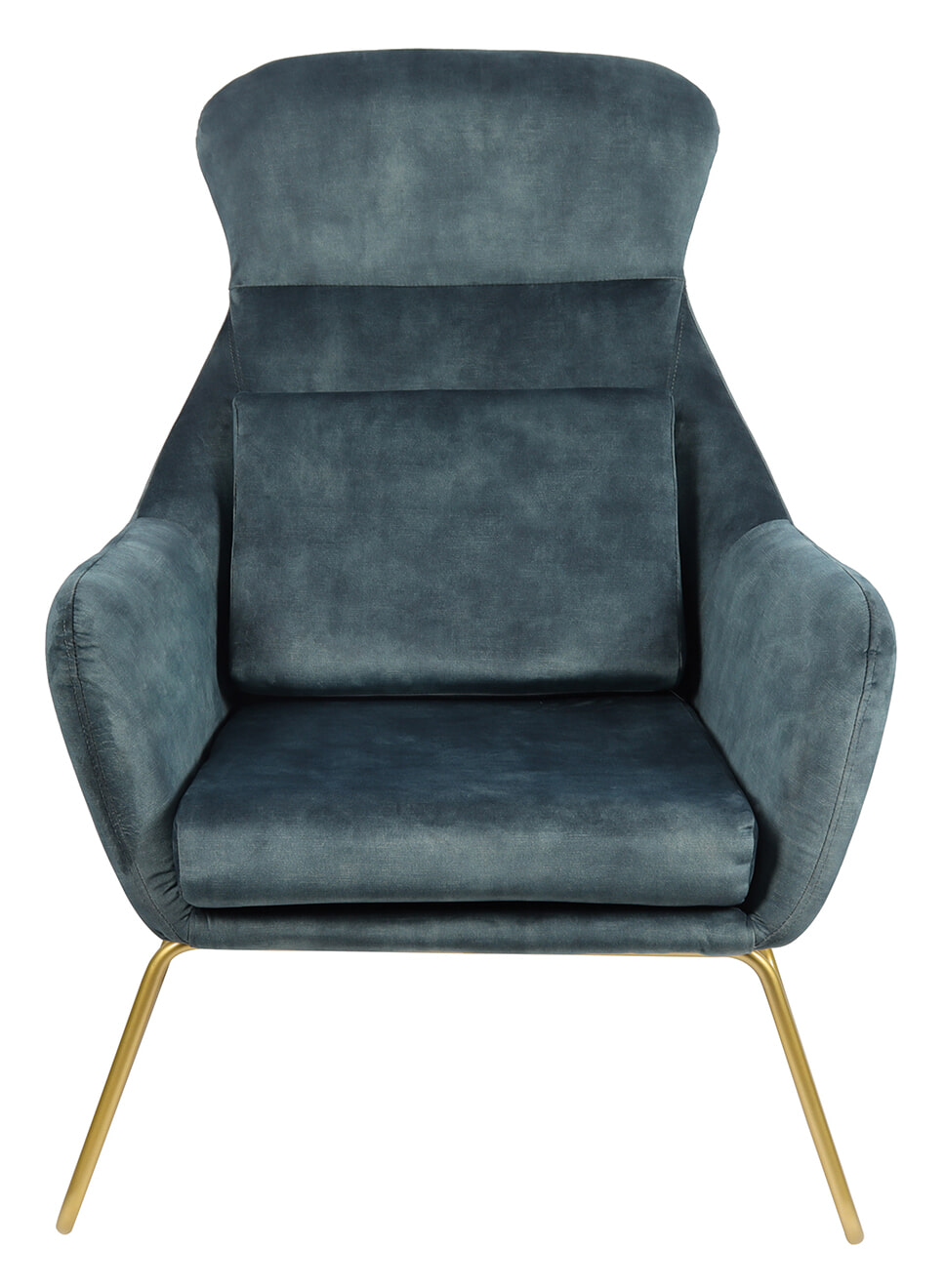 Artistiq Fauteuil 'Phelipe' Velvet, kleur blauw