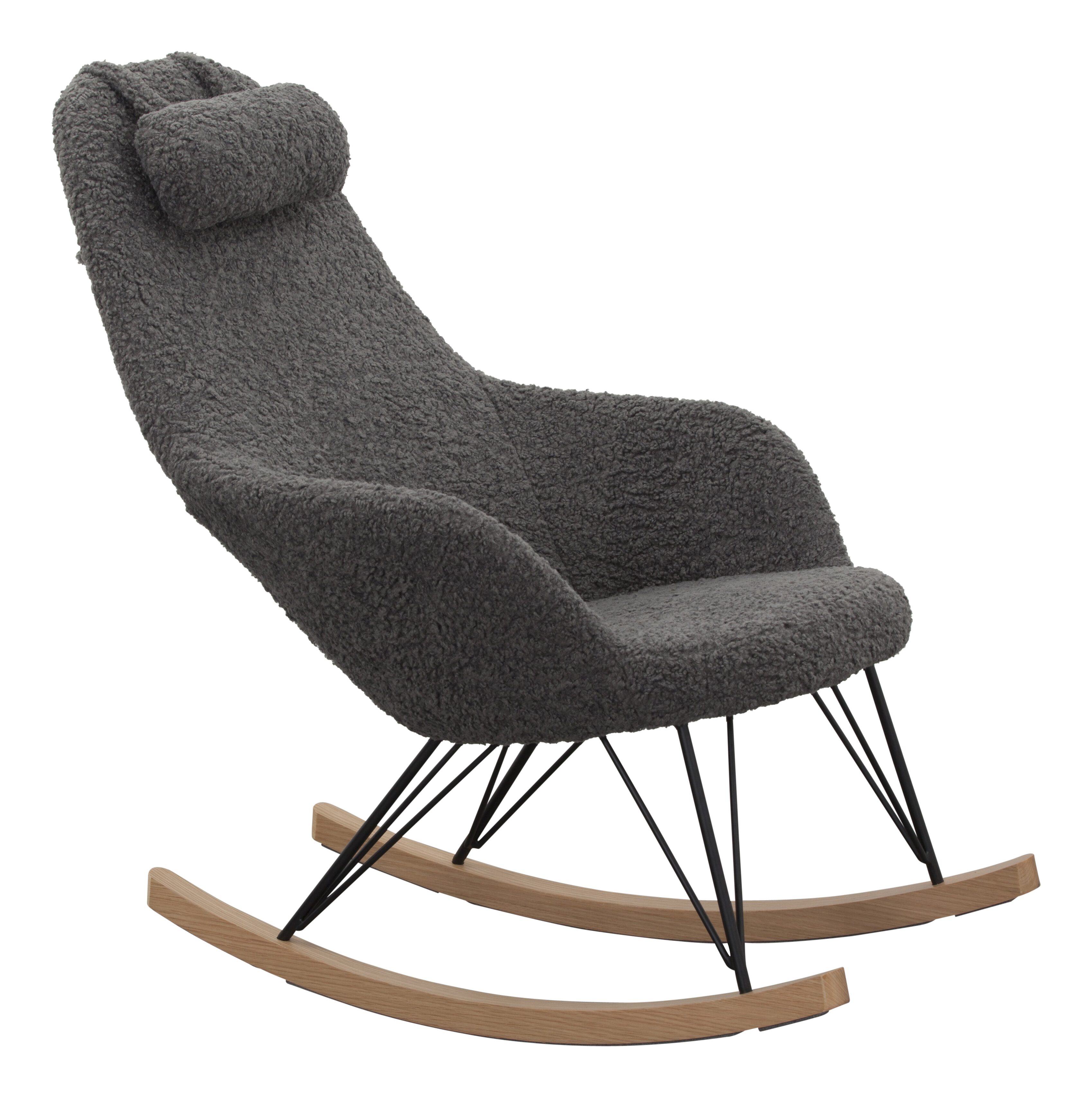 Artistiq Schommelstoel 'Carly' kleur Grijs