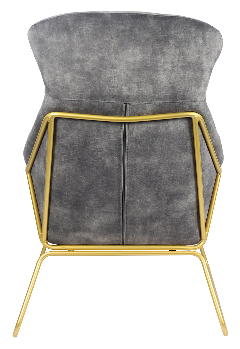 Artistiq Fauteuil 'Phelipe' Velvet, kleur grijs
