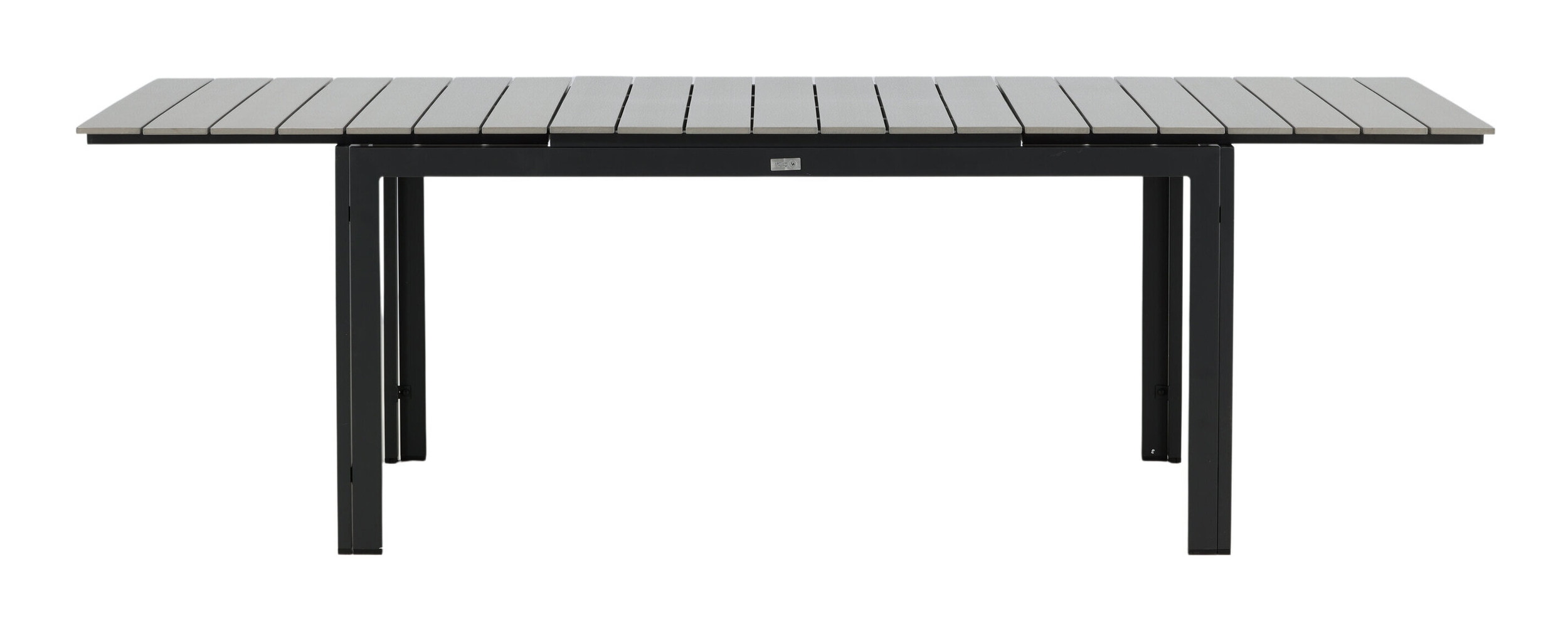 Nohr Uitschuifbare Tuintafel 'Ethen' 160/240 x 100cm, kleur Zwart