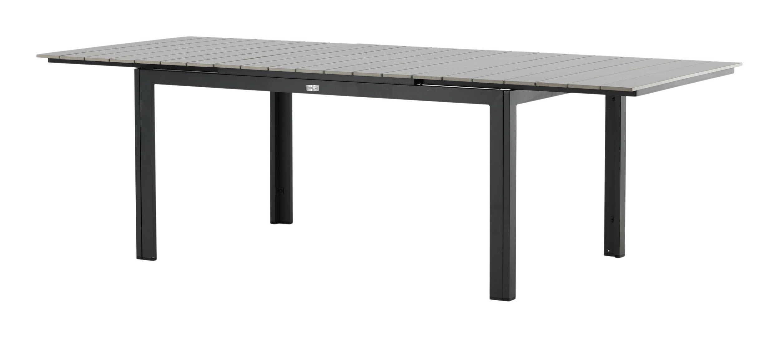 Nohr Uitschuifbare Tuintafel 'Ethen' 160/240 x 100cm, kleur Zwart