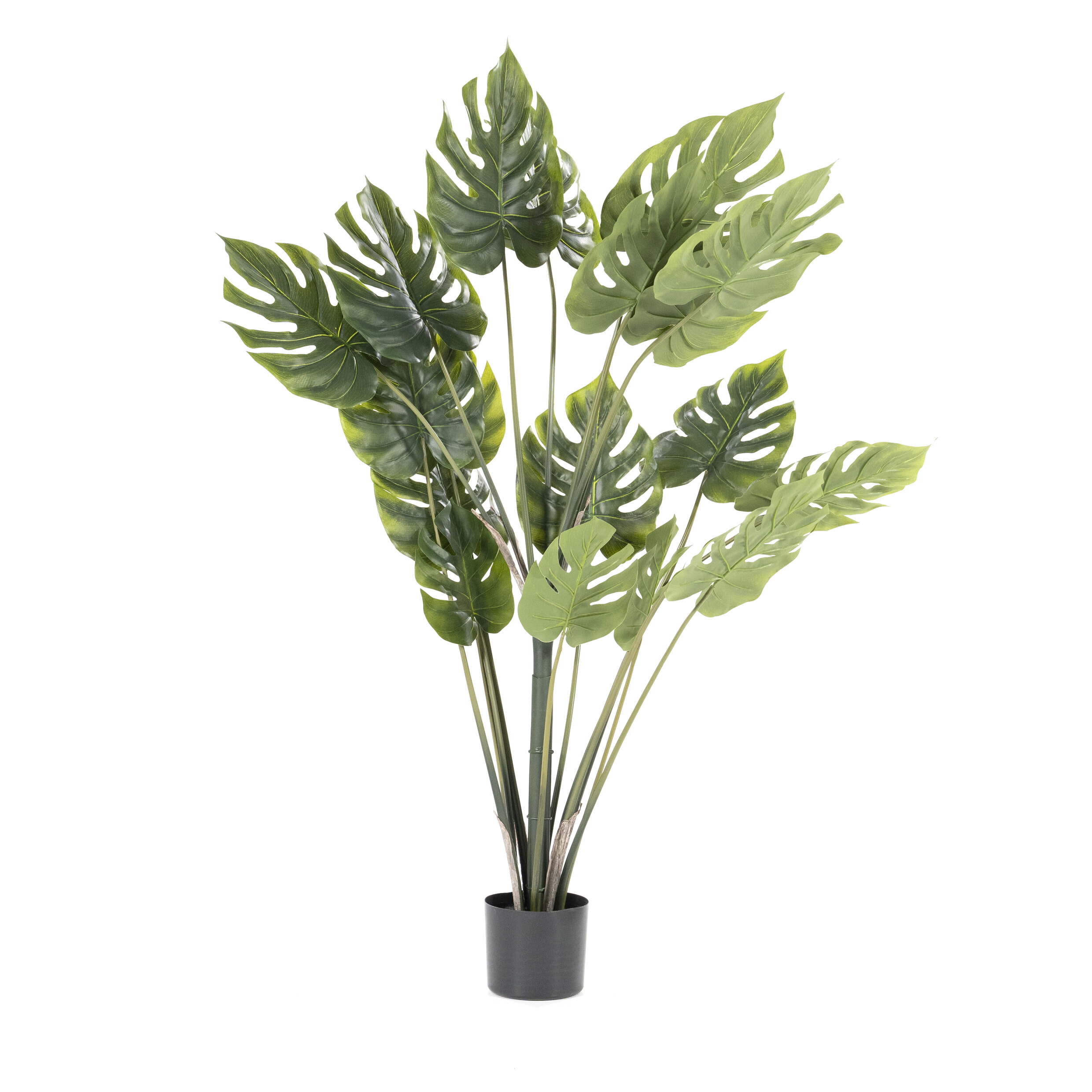 By-Boo Kunstplant Philodendron Monstera 122cm hoog - Groen