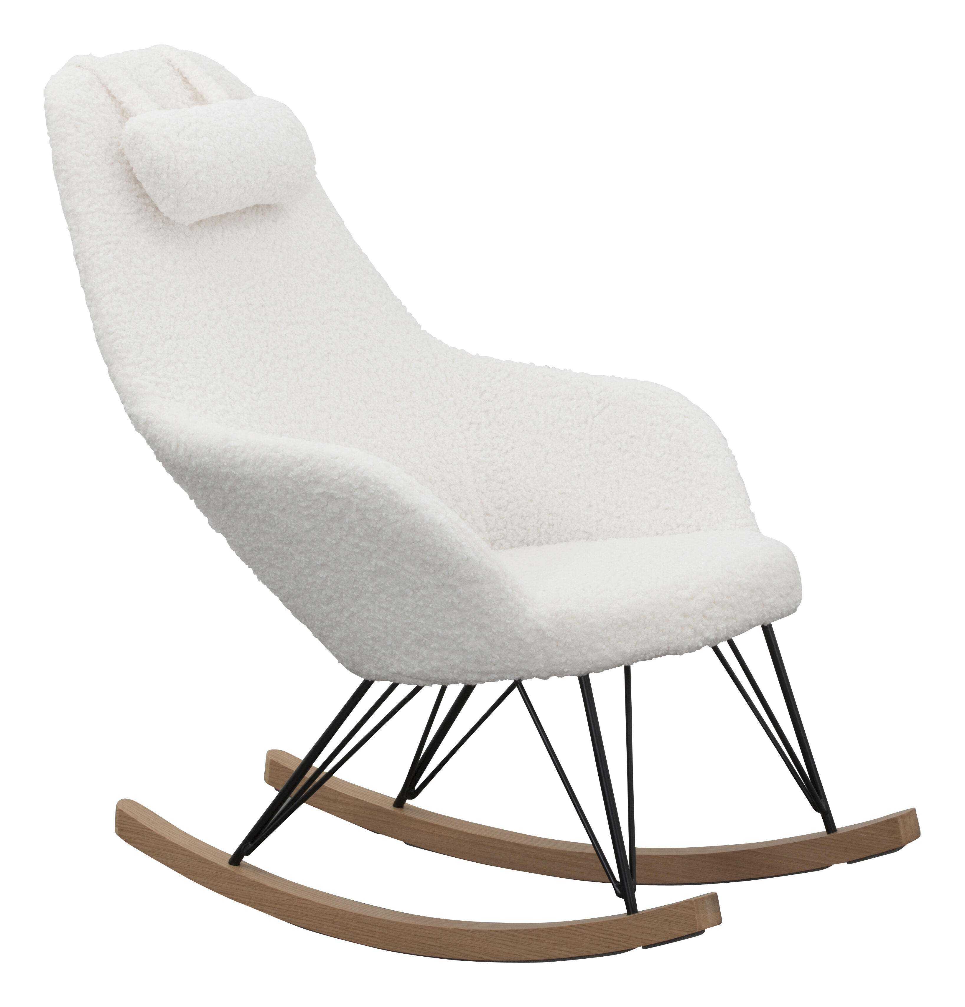 Artistiq Schommelstoel 'Carly' kleur Wit