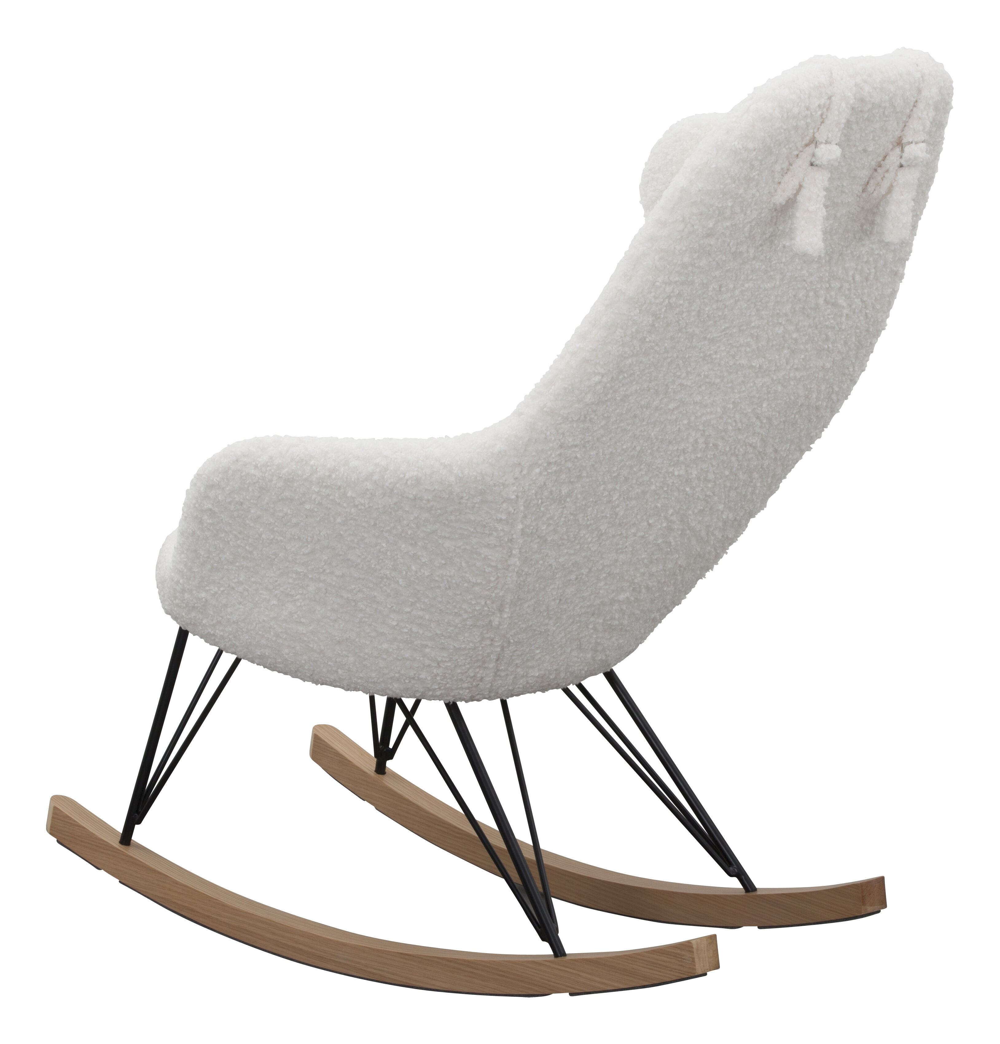 Artistiq Schommelstoel 'Carly' kleur Wit