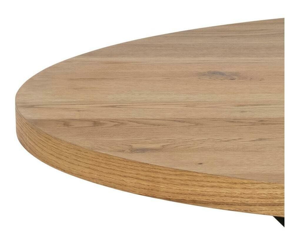 Bendt Ronde Eettafel 'Line' Eiken, 120cm