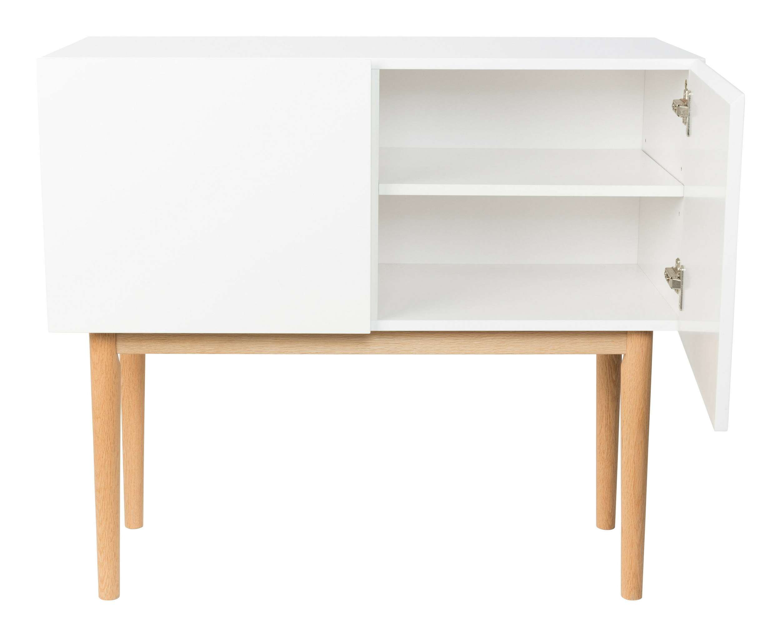 Zuiver Dressoir 'High on Wood' 90cm, kleur Glossy White