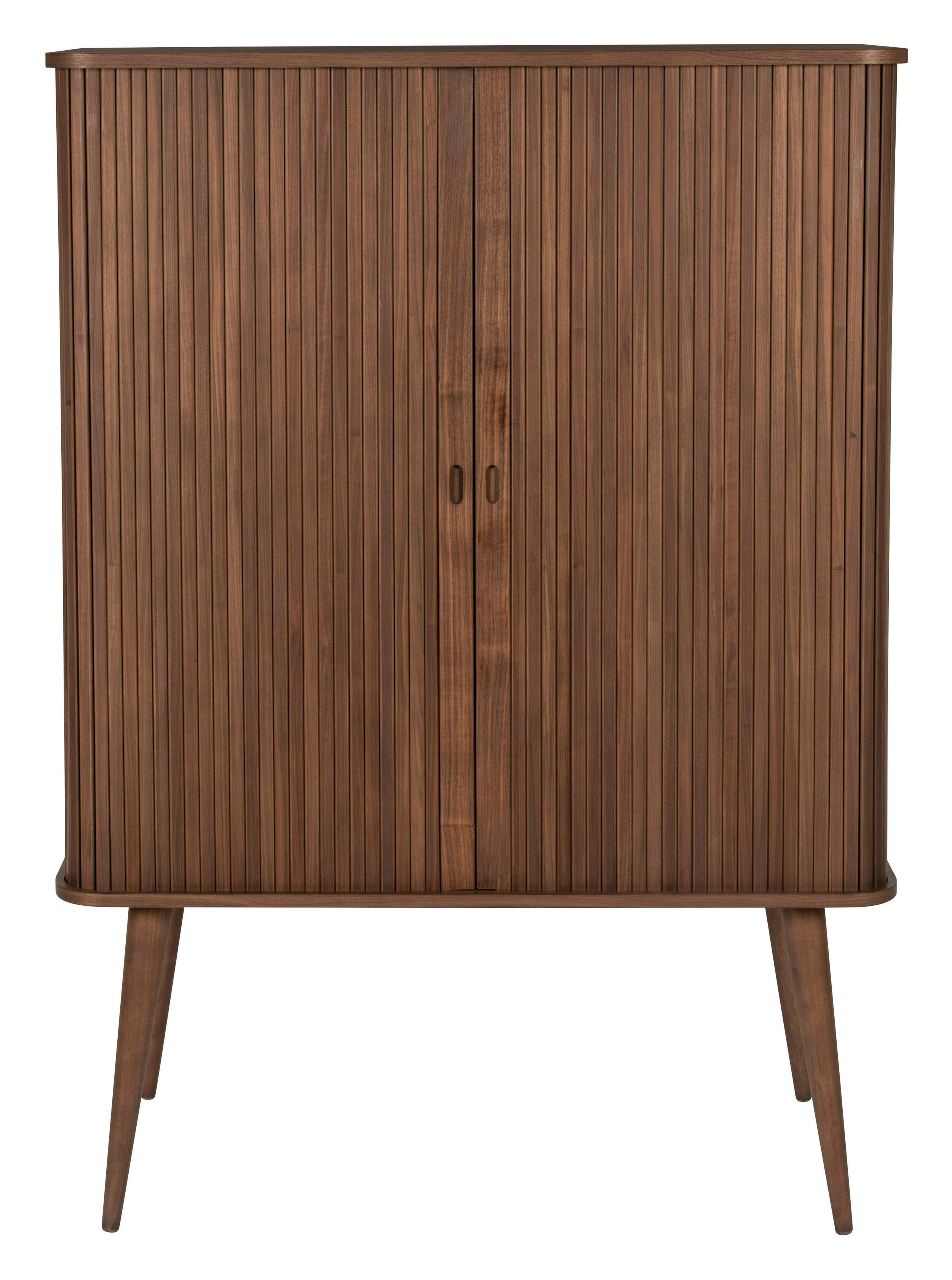 Zuiver Opbergkast 'Barbier' Walnoothout, 140 x 100cm, kleur Bruin