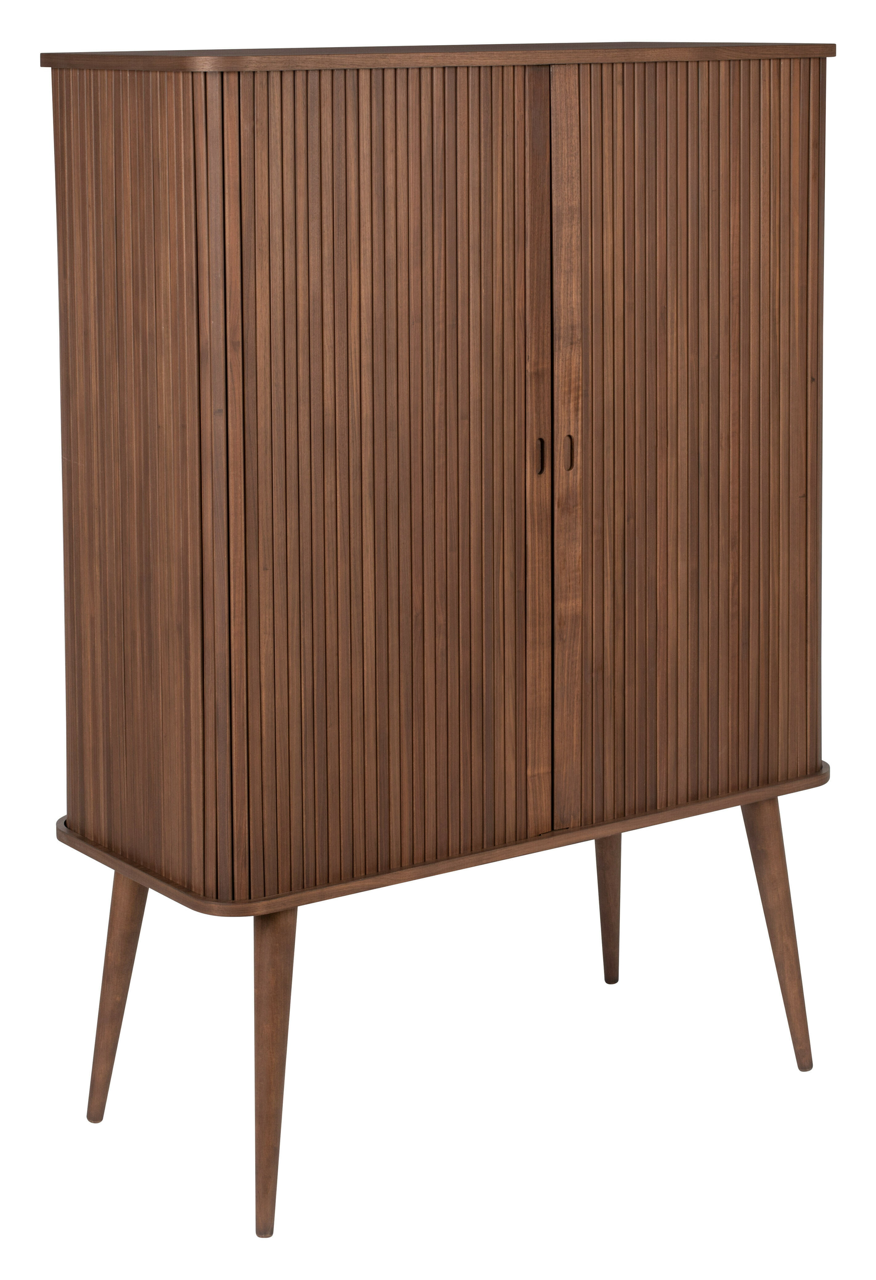 Zuiver Opbergkast 'Barbier' Walnoothout, 140 x 100cm, kleur Bruin