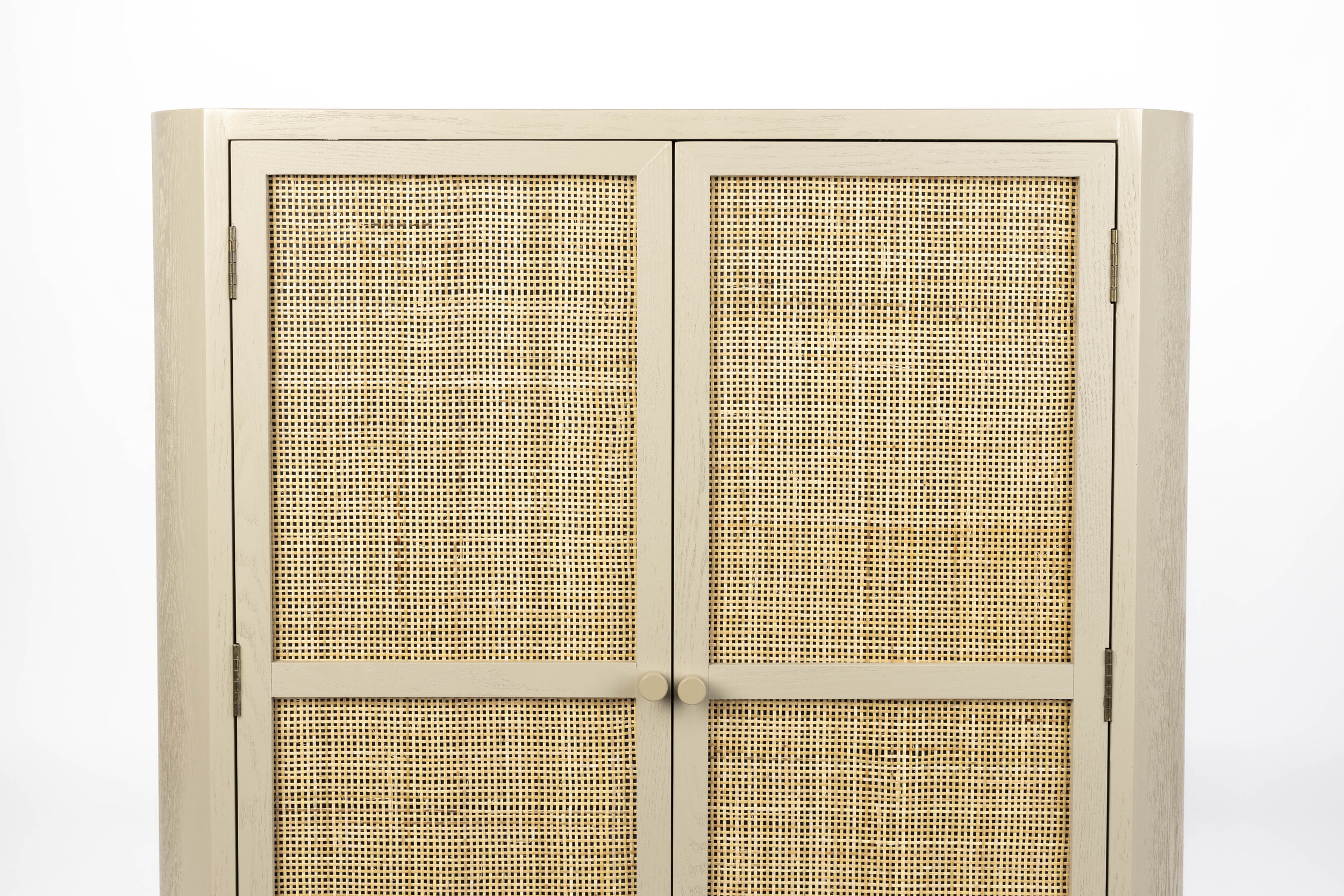 ZILT Opbergkast 'Meja' Rattan, 100 x 80cm