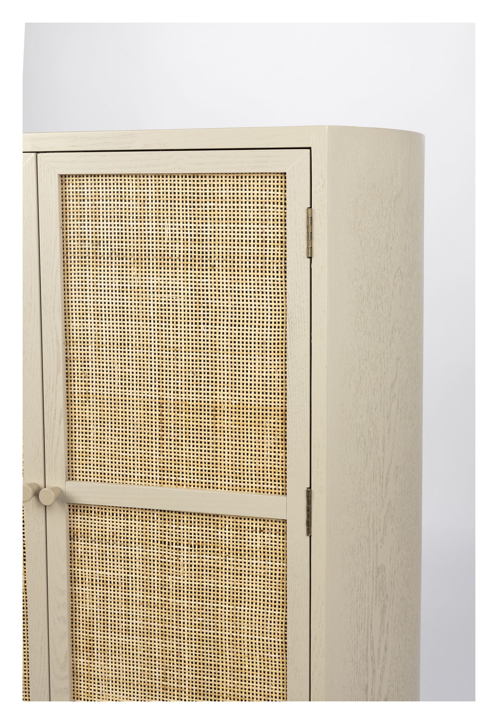 ZILT Opbergkast 'Meja' Rattan, 100 x 80cm