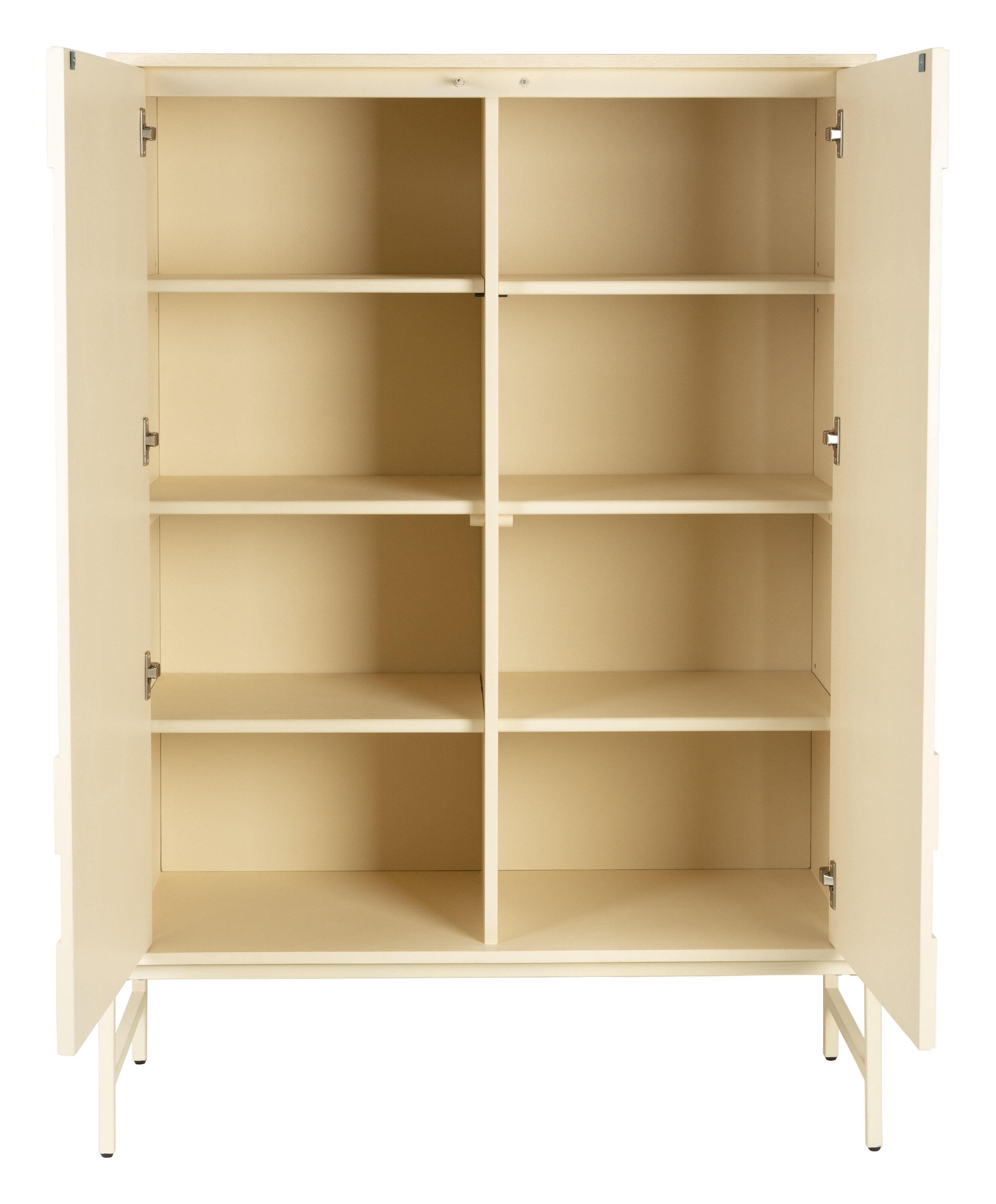 Zuiver Opbergkast 'Faces' Eikenhout, 140 x 100cm, kleur Beige