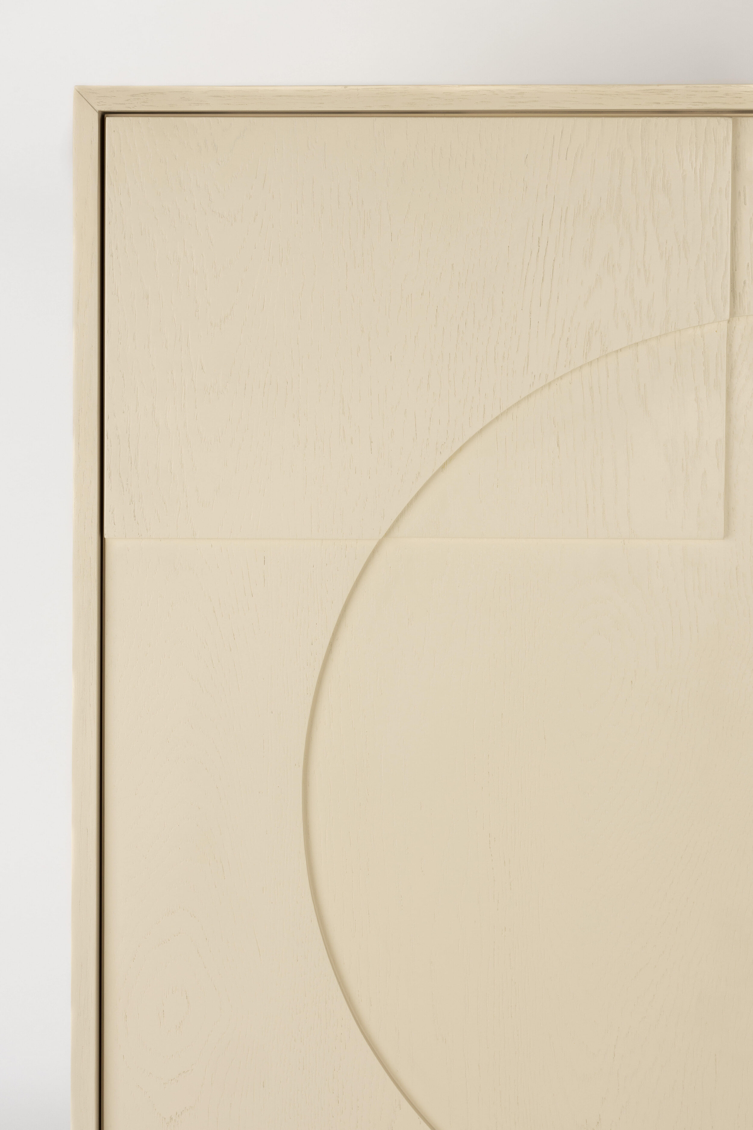 Zuiver Opbergkast 'Faces' Eikenhout, 140 x 100cm, kleur Beige