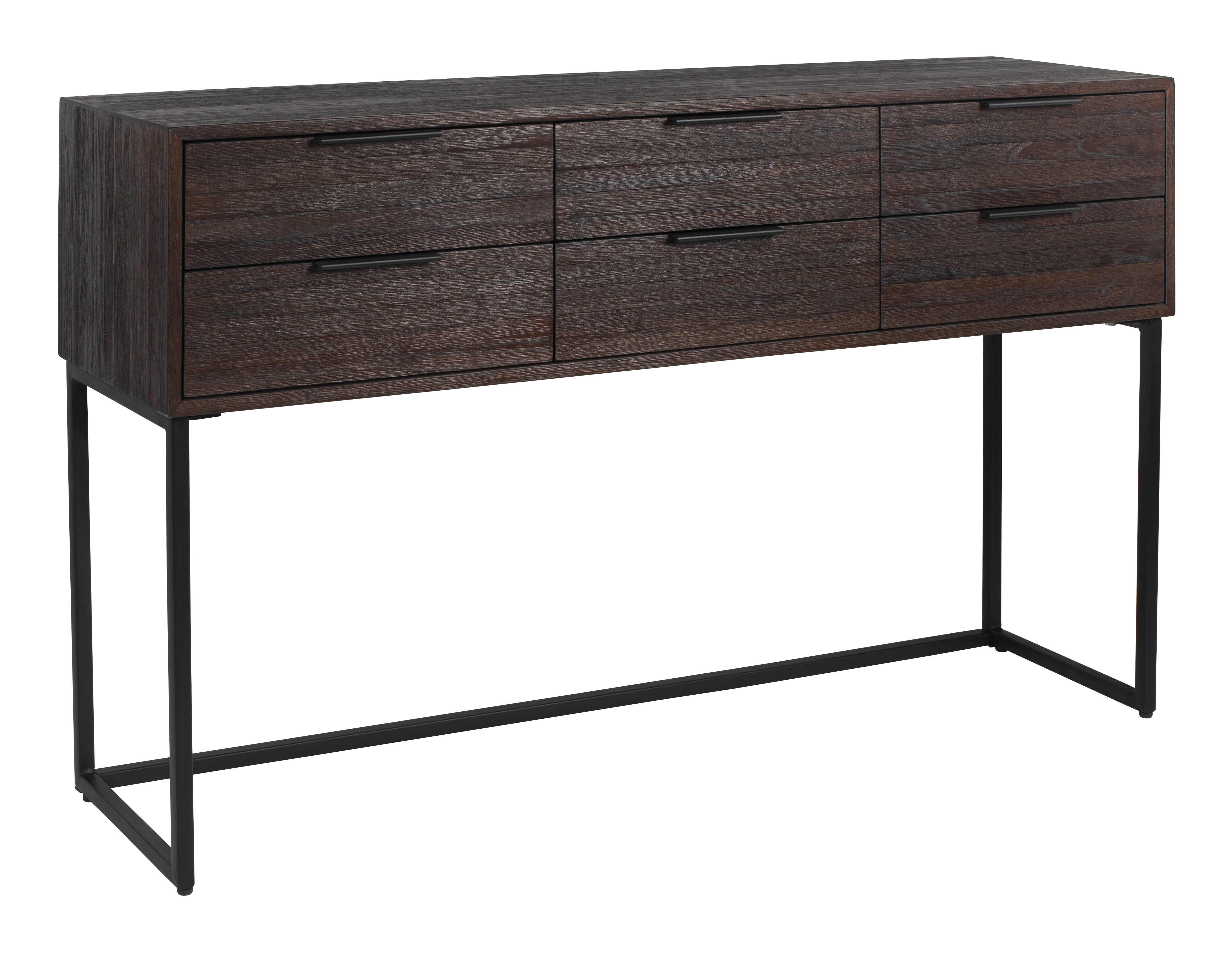 ZILT Dressoir / Sidetable 'Yasmijn' Teakhout, 135cm