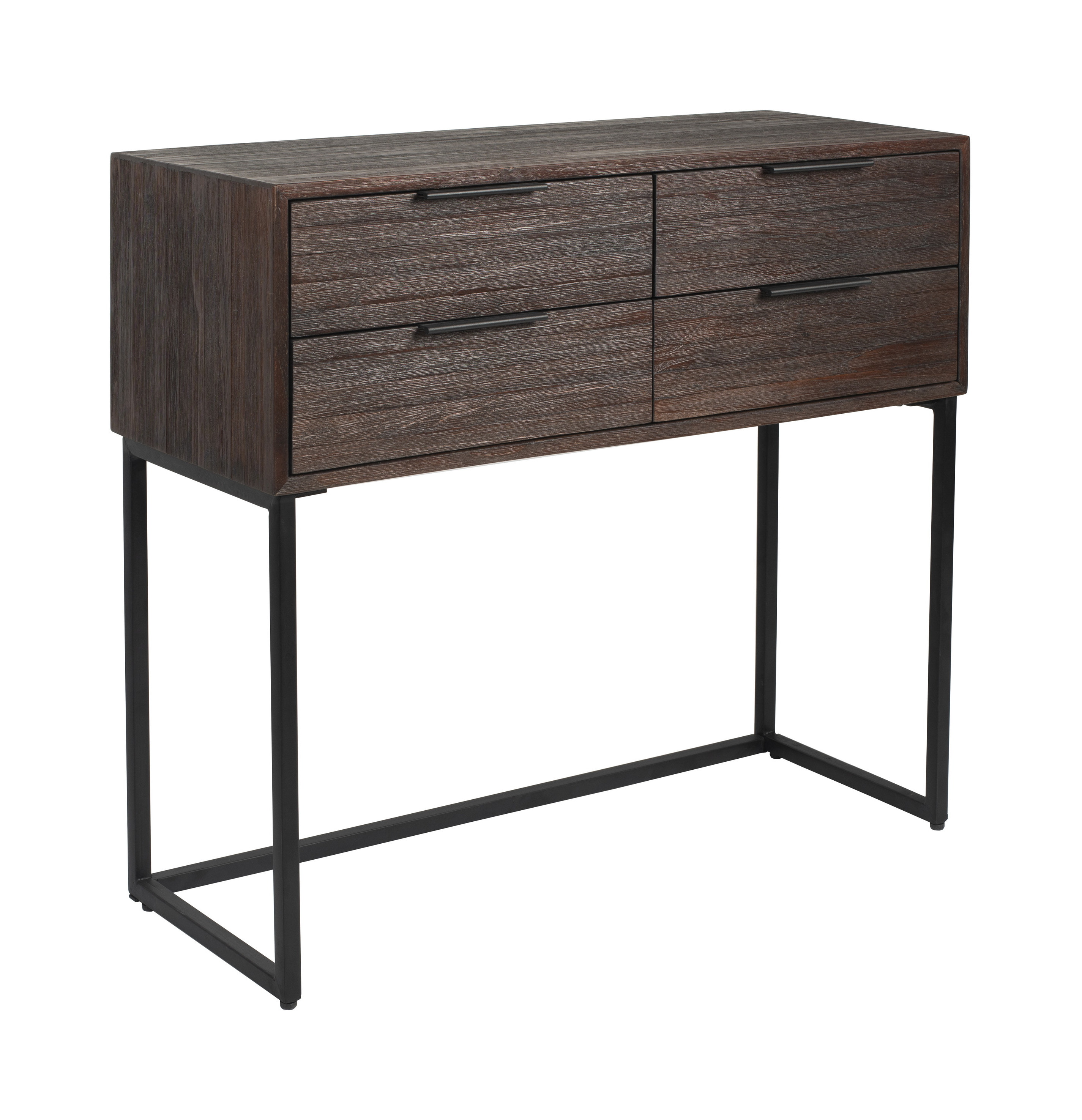 ZILT Dressoir / Sidetable 'Yasmijn' Teakhout, 90cm