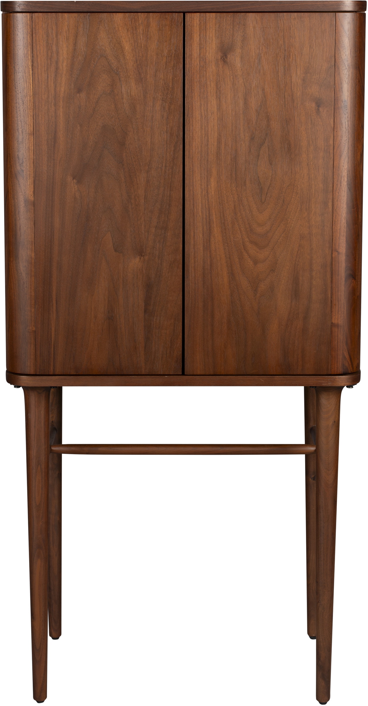 Dutchbone Opbergkast 'Morrison' Walnoothout, 125 x 45cm