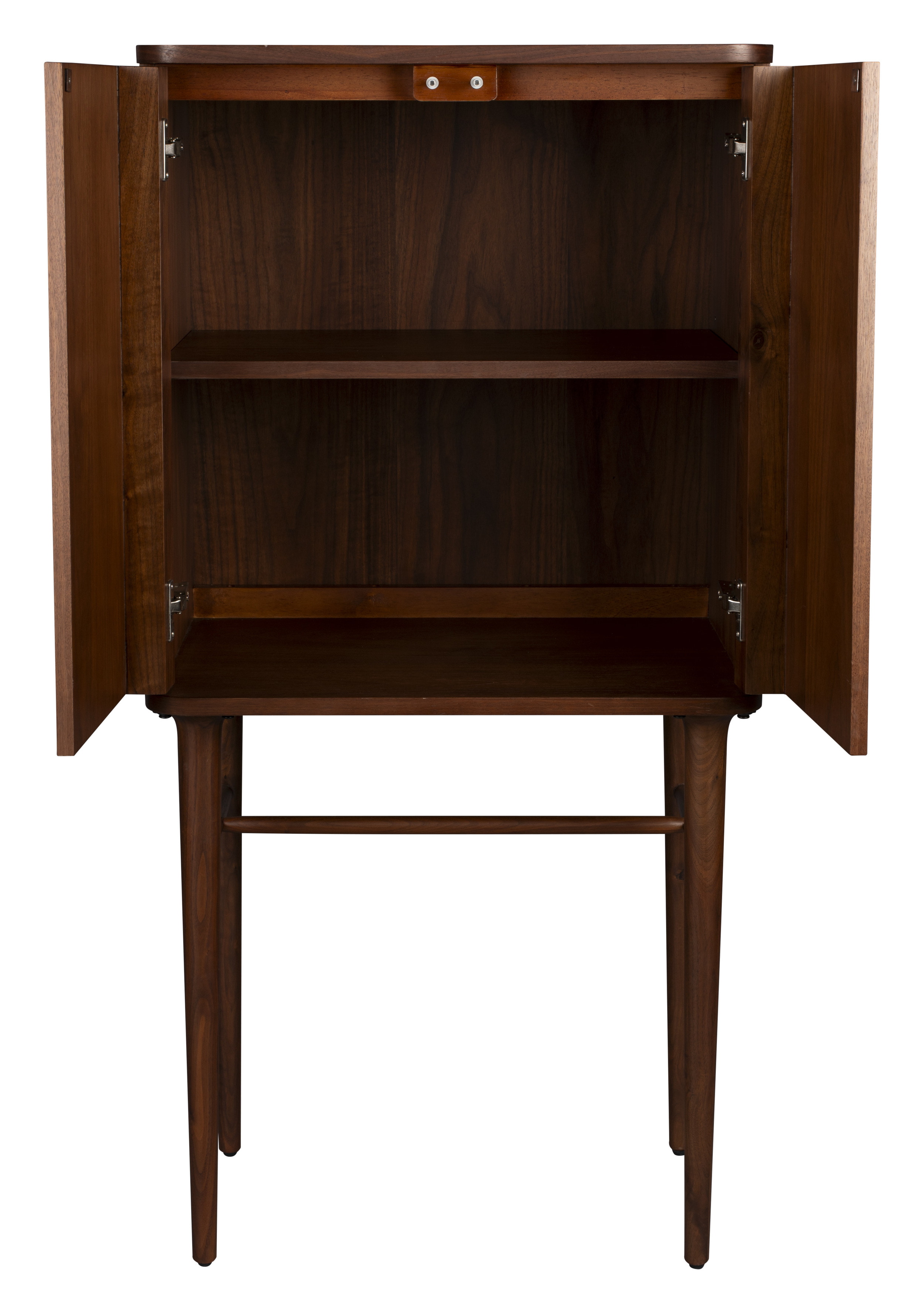 Dutchbone Opbergkast 'Morrison' Walnoothout, 125 x 45cm