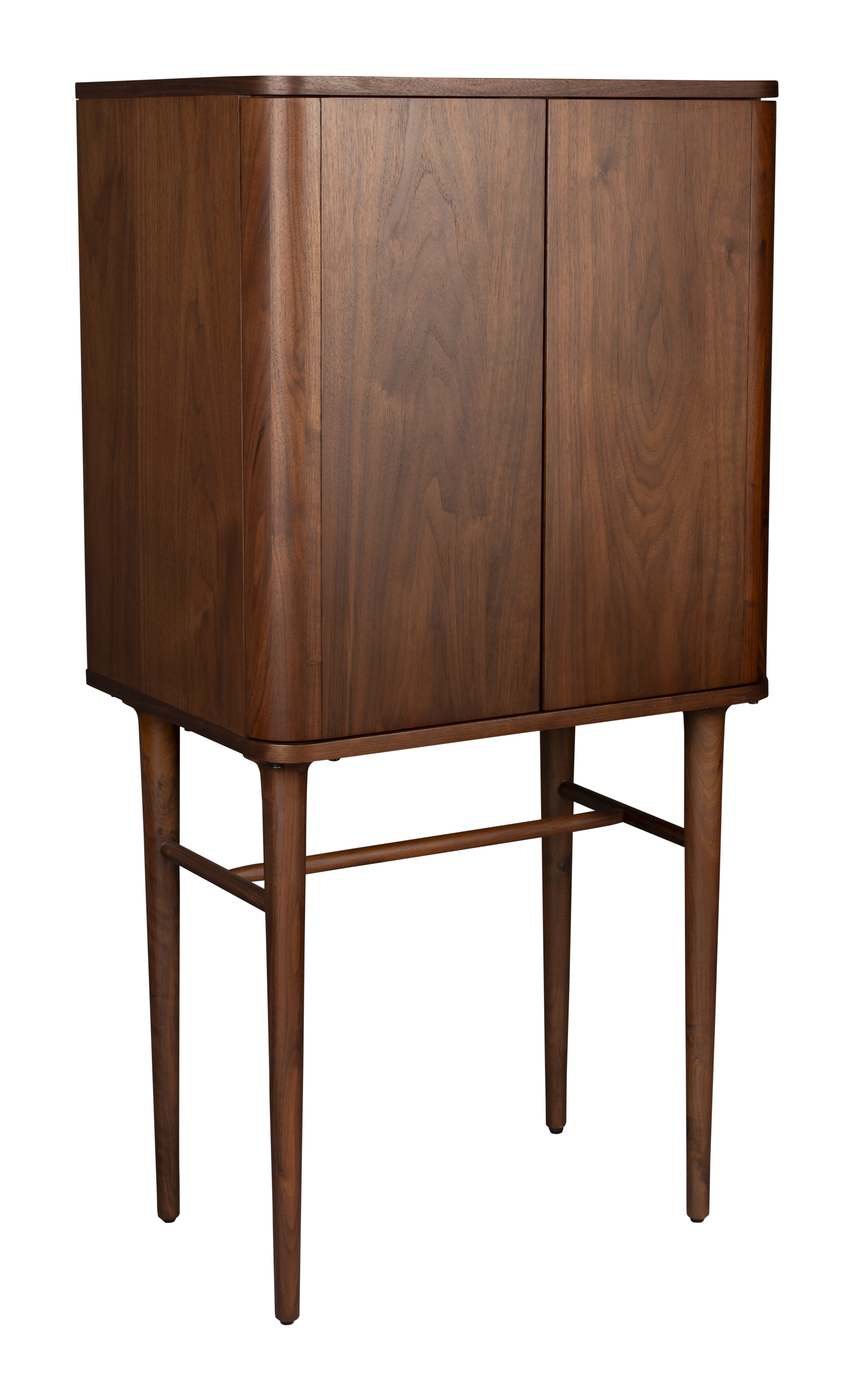 Dutchbone Opbergkast 'Morrison' Walnoothout, 125 x 45cm