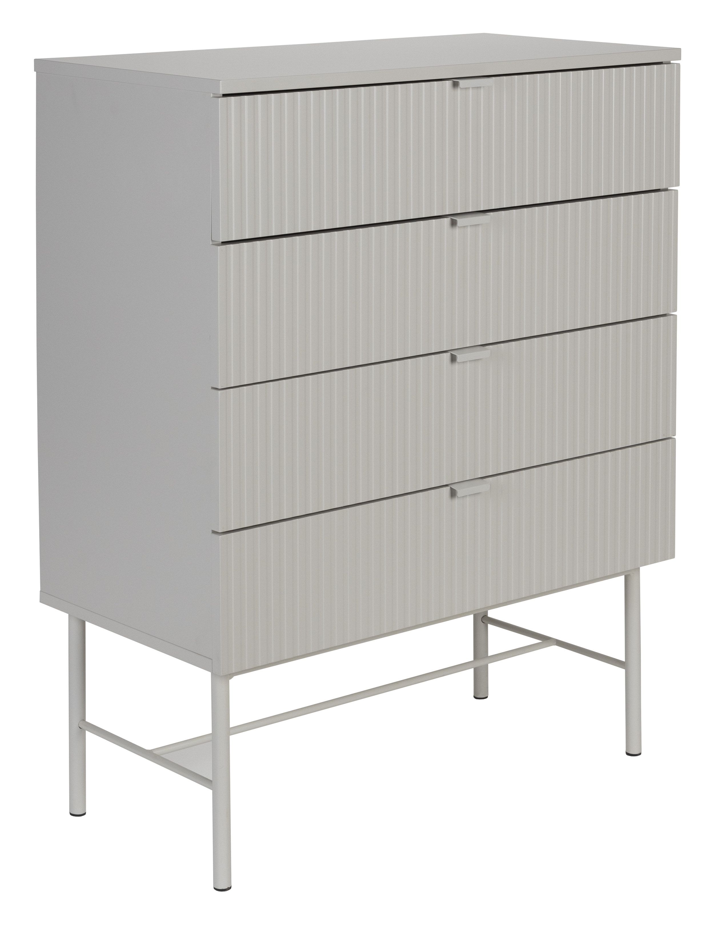 ZILT Ladekast 'Shanin' Met 4 lades, kleur Beige
