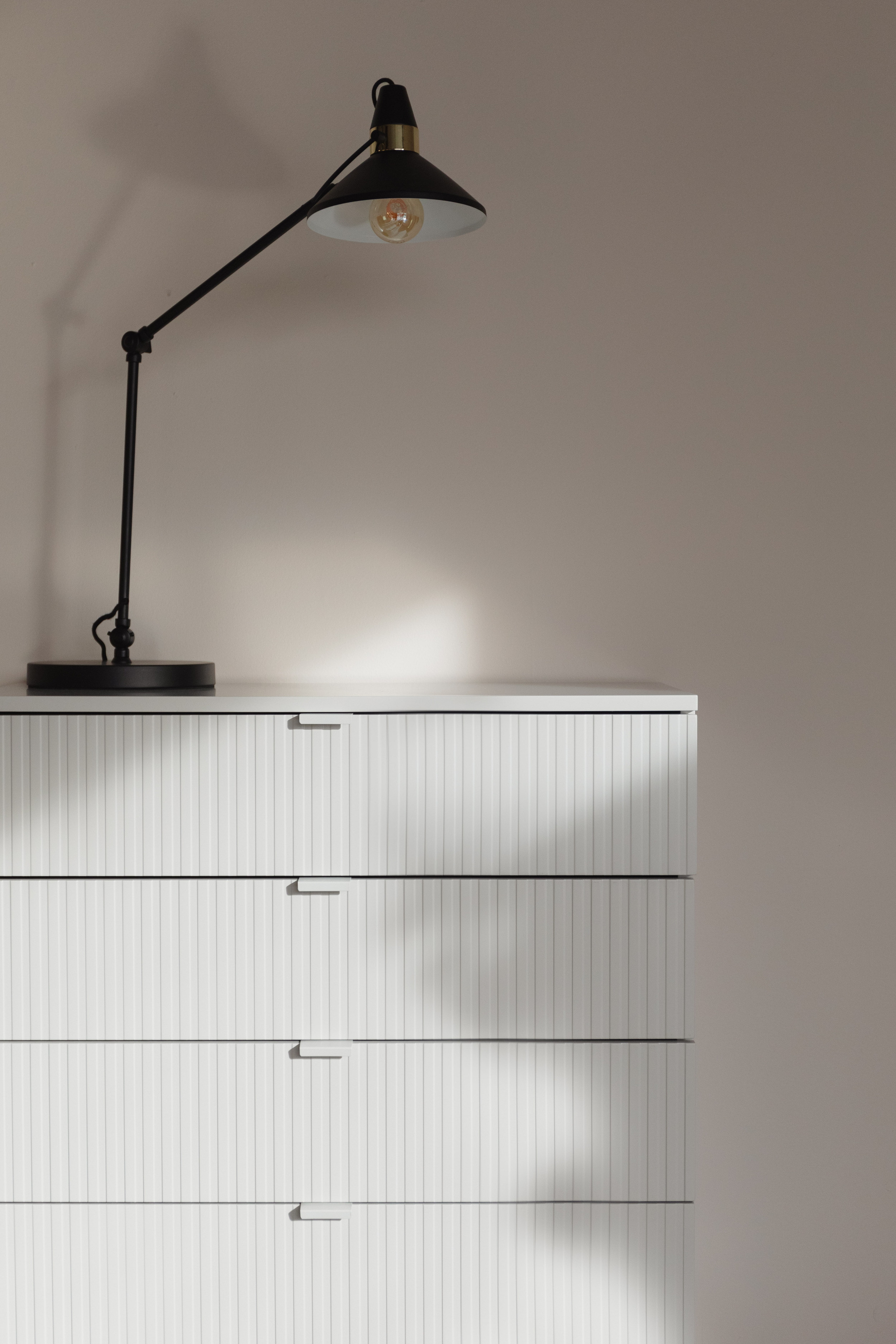 ZILT Ladekast 'Shanin' Met 4 lades, kleur Beige